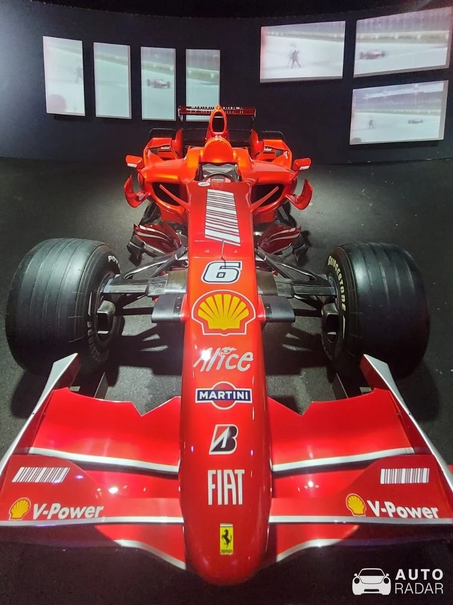 Ferrari F2007 spotted in Modena