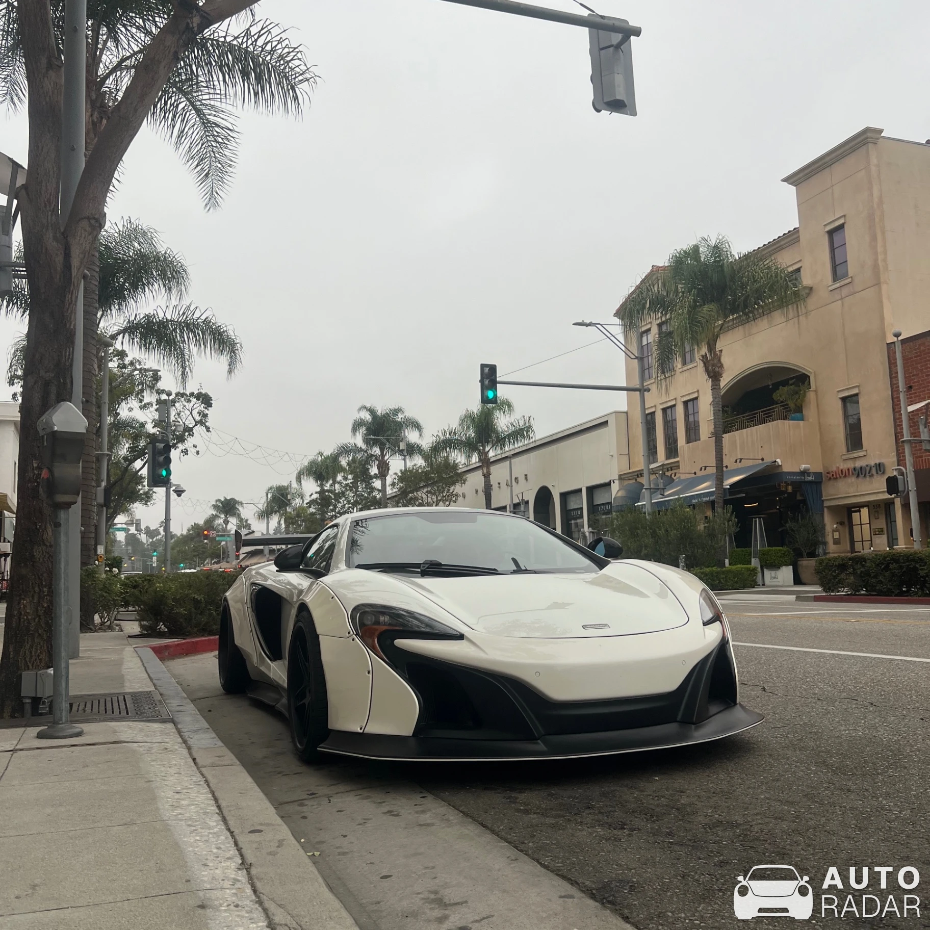 McLaren 650S Spider Liberty Walk spotted in Beverly Hills