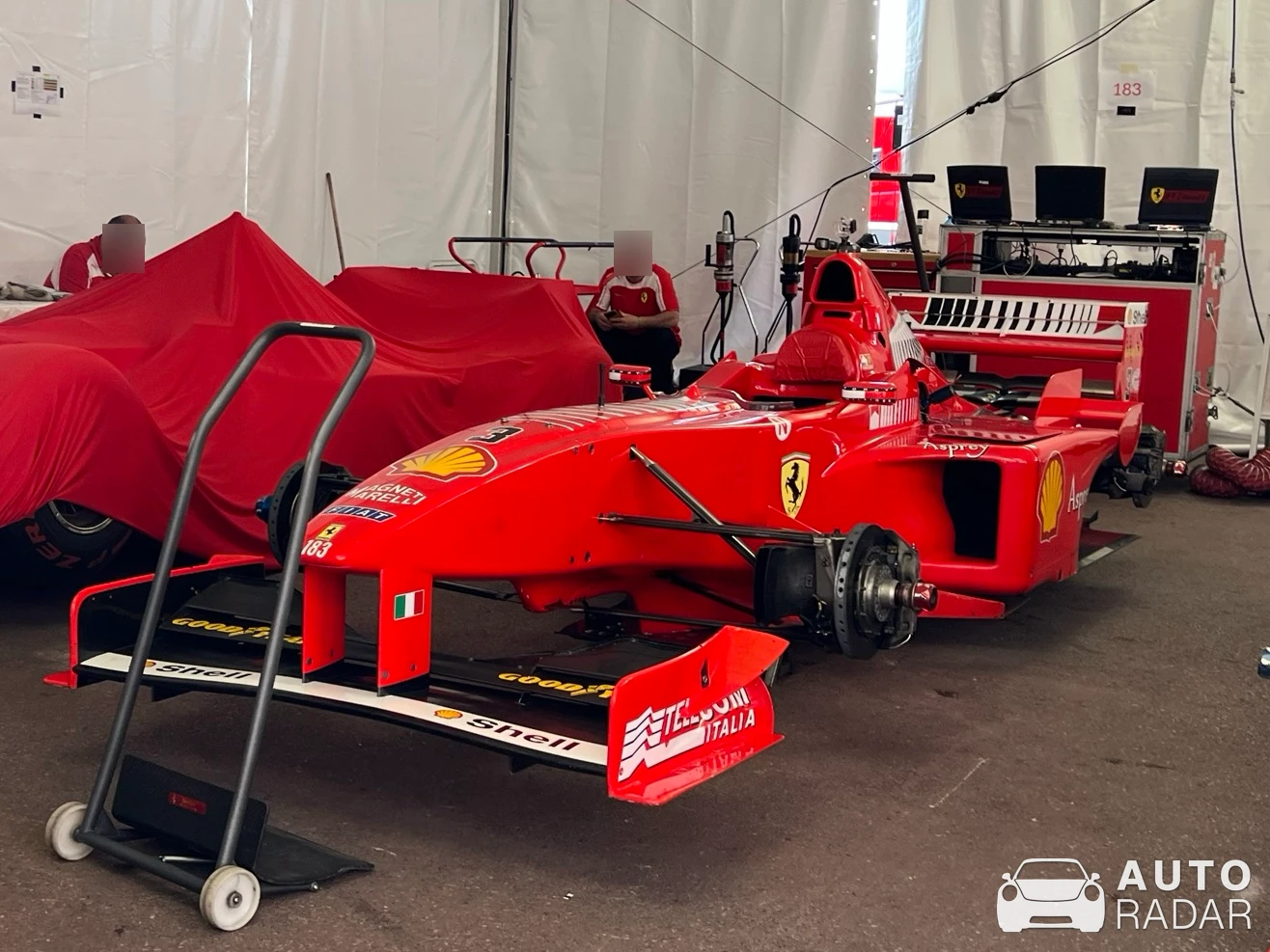 Ferrari F300 spotted in Monaco