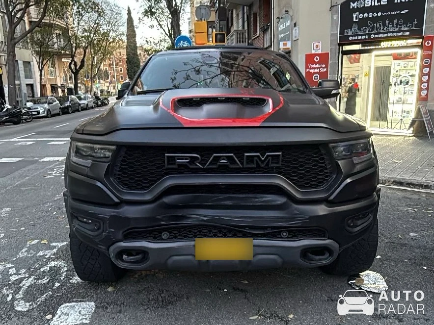Dodge RAM 1500 spotted in Barcelona, Spain
