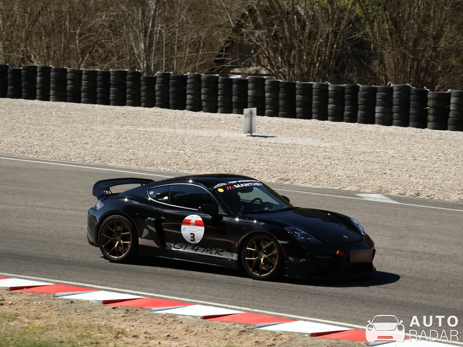 Porsche 718 Cayman GT4 MR spotted