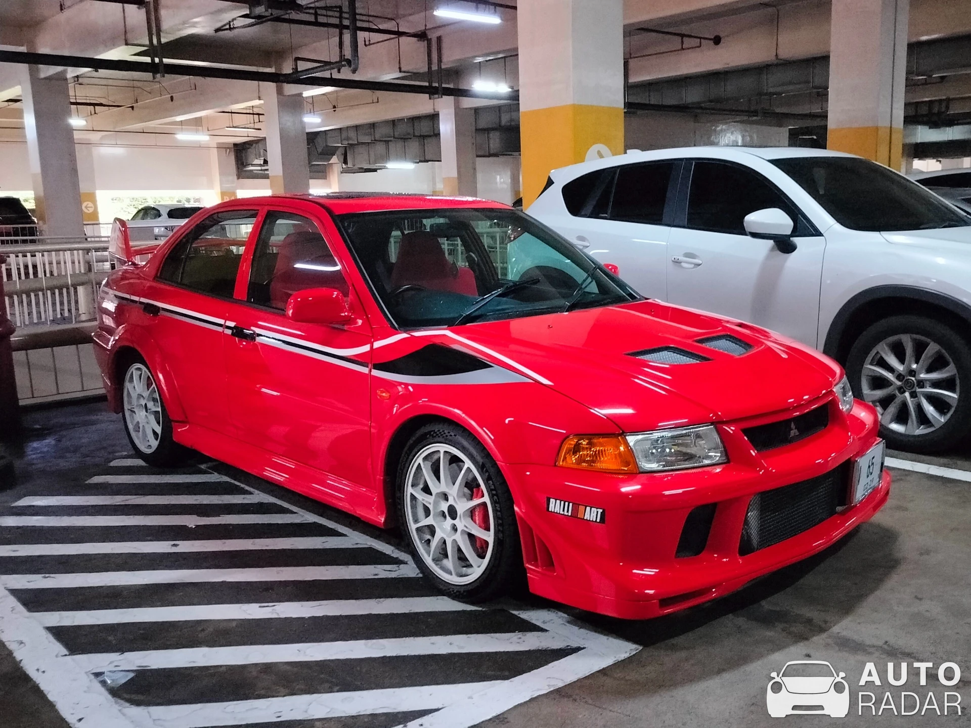 Mitsubishi Lancer Evolution VI Tommi Makinen Edition spotted in Kota Jakarta Pusat, Indonesia