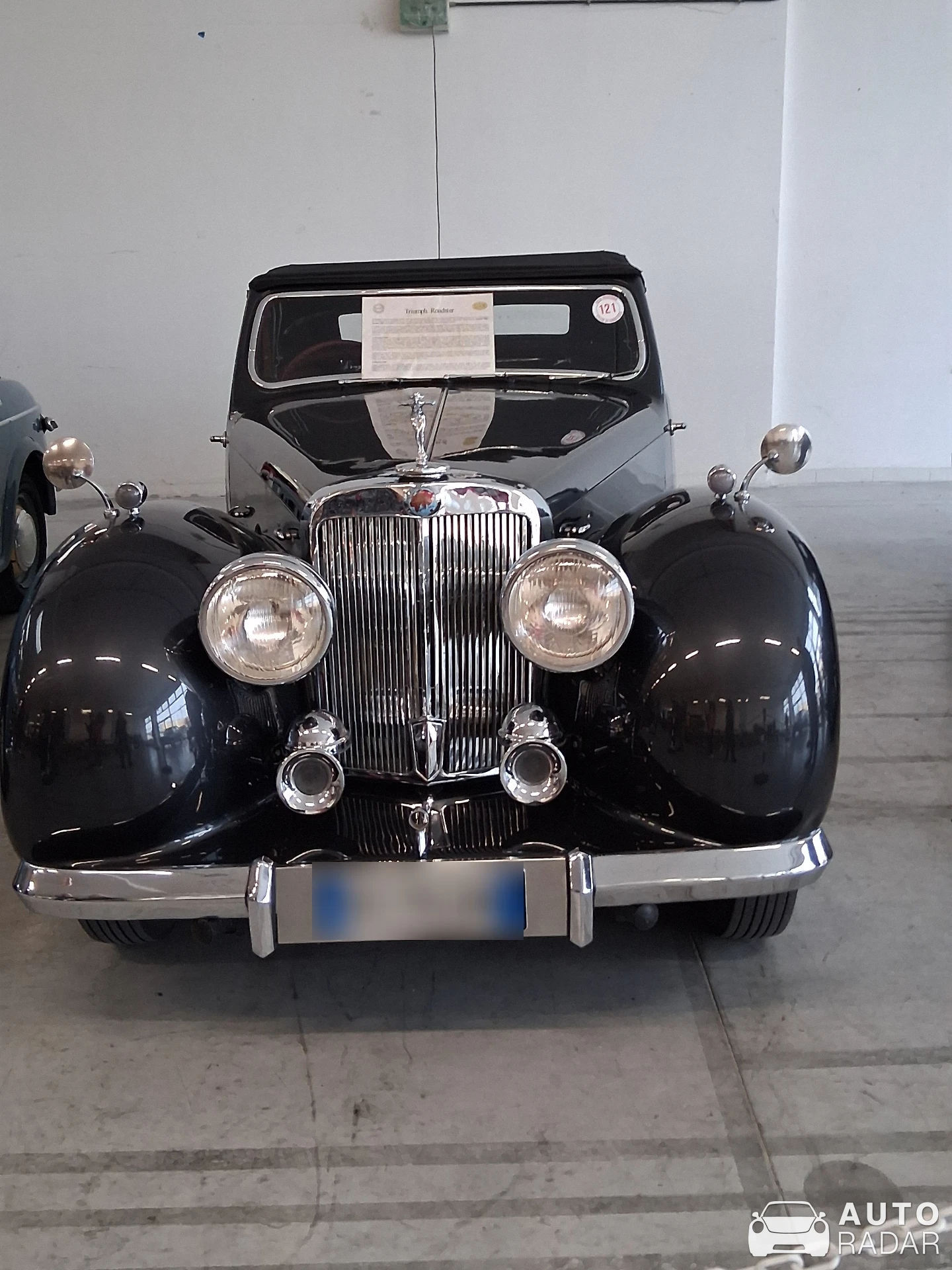 Triumph TR3 spotted in Ortona, Italy