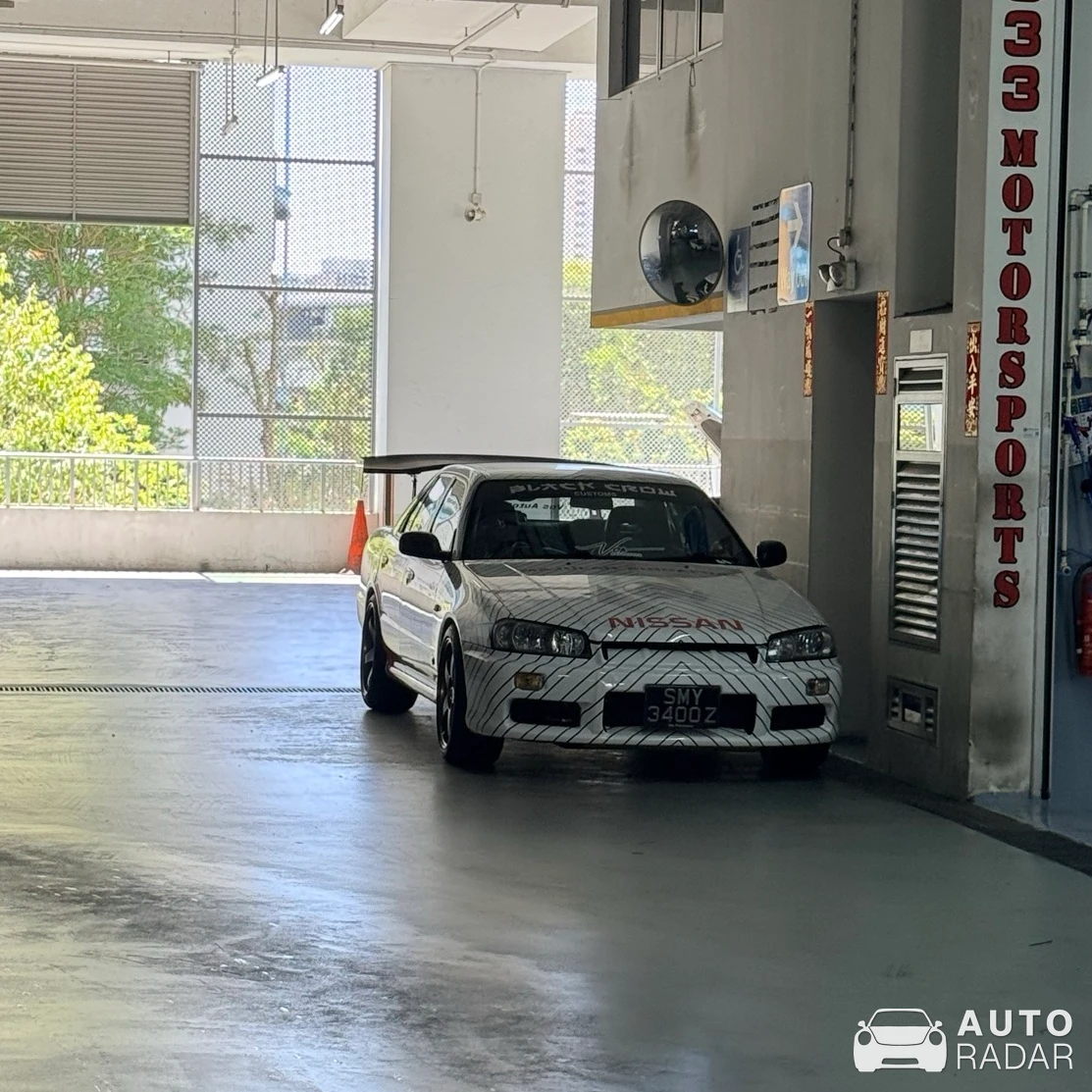 Nissan Skyline R34 Sedan spotted in Singapore