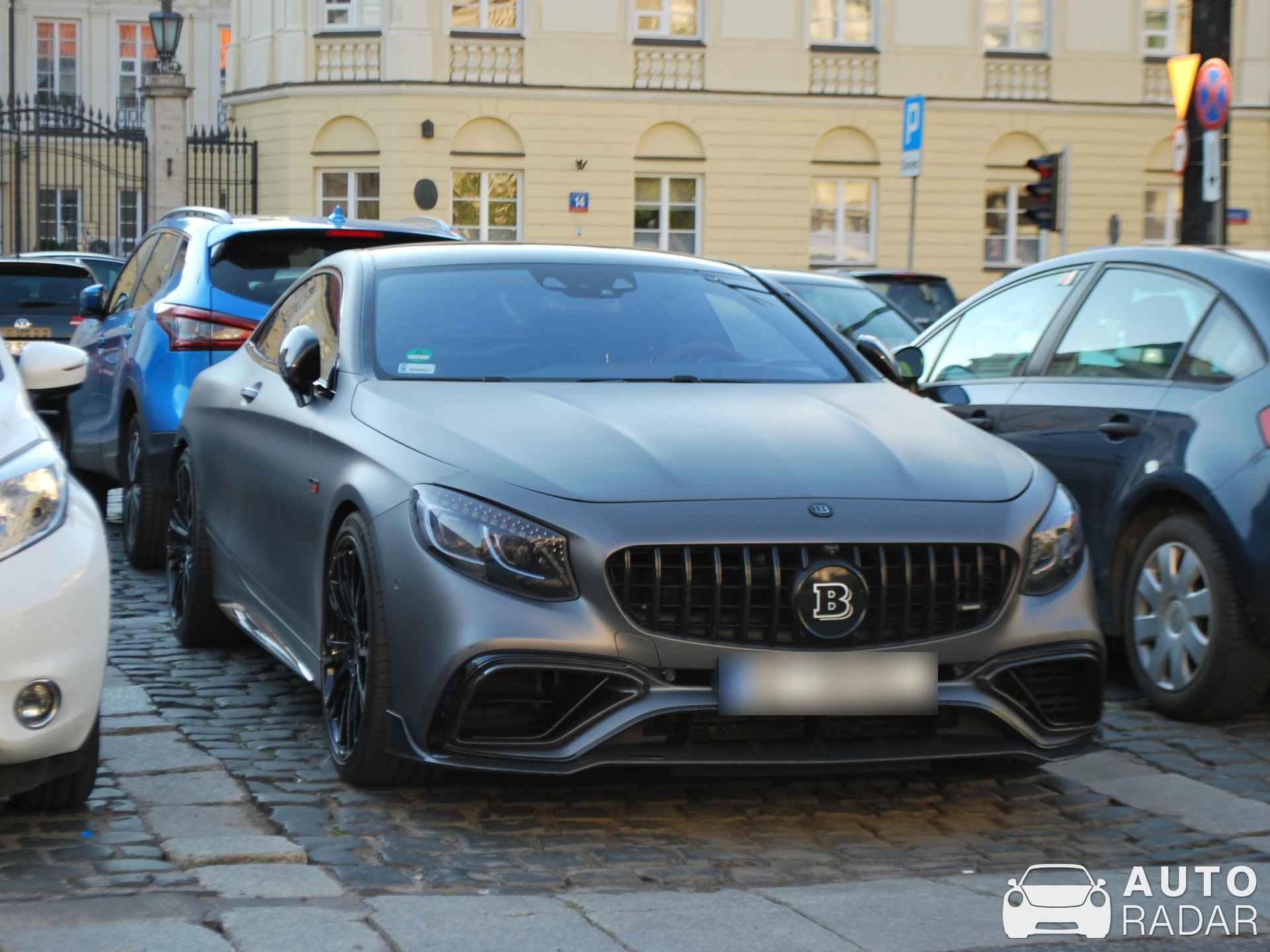 Mercedes-AMG Brabus S B40S-800 Coupé C217 2018 spotted in Warszawa, Poland