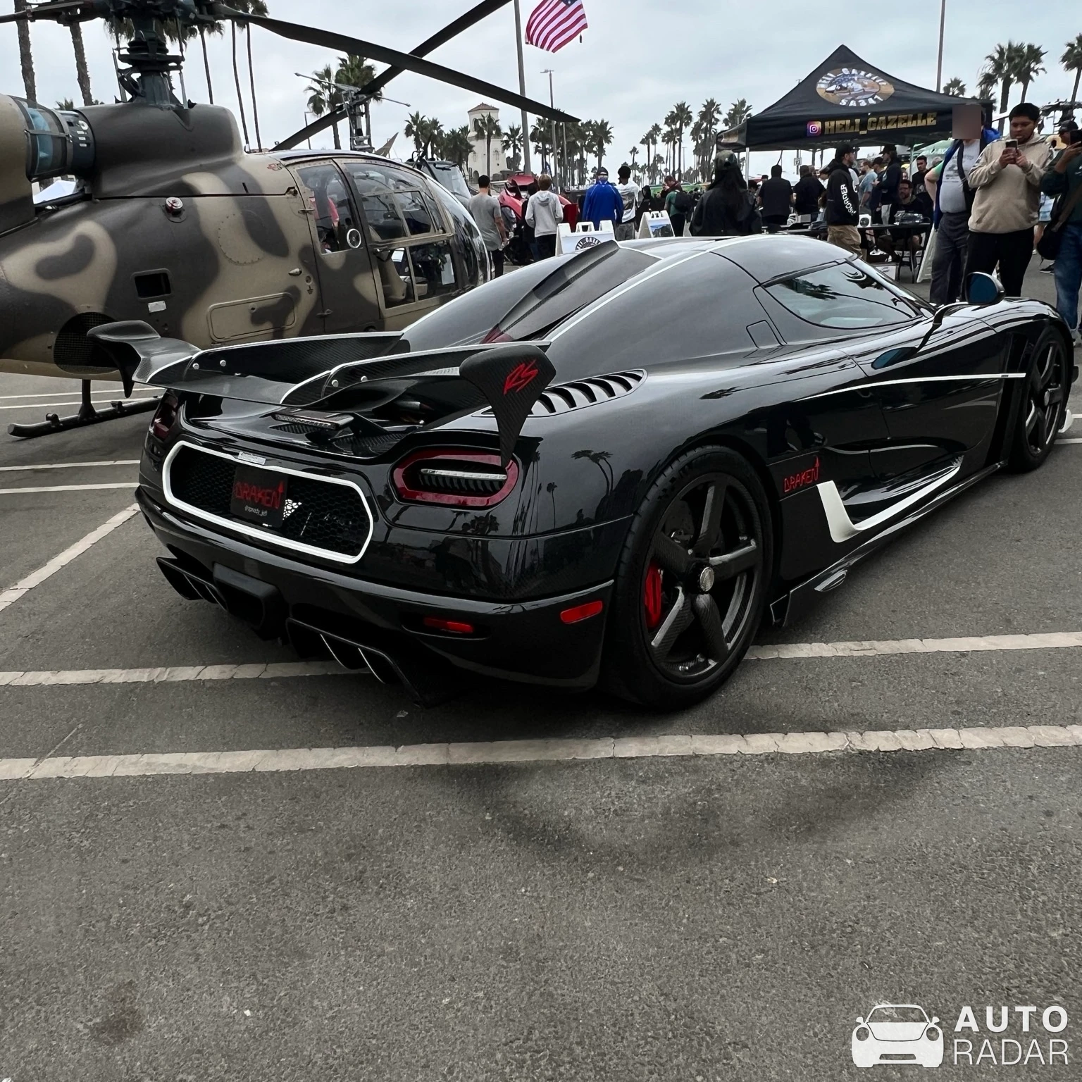 Koenigsegg Agera RS Draken spotted in Huntington Beach