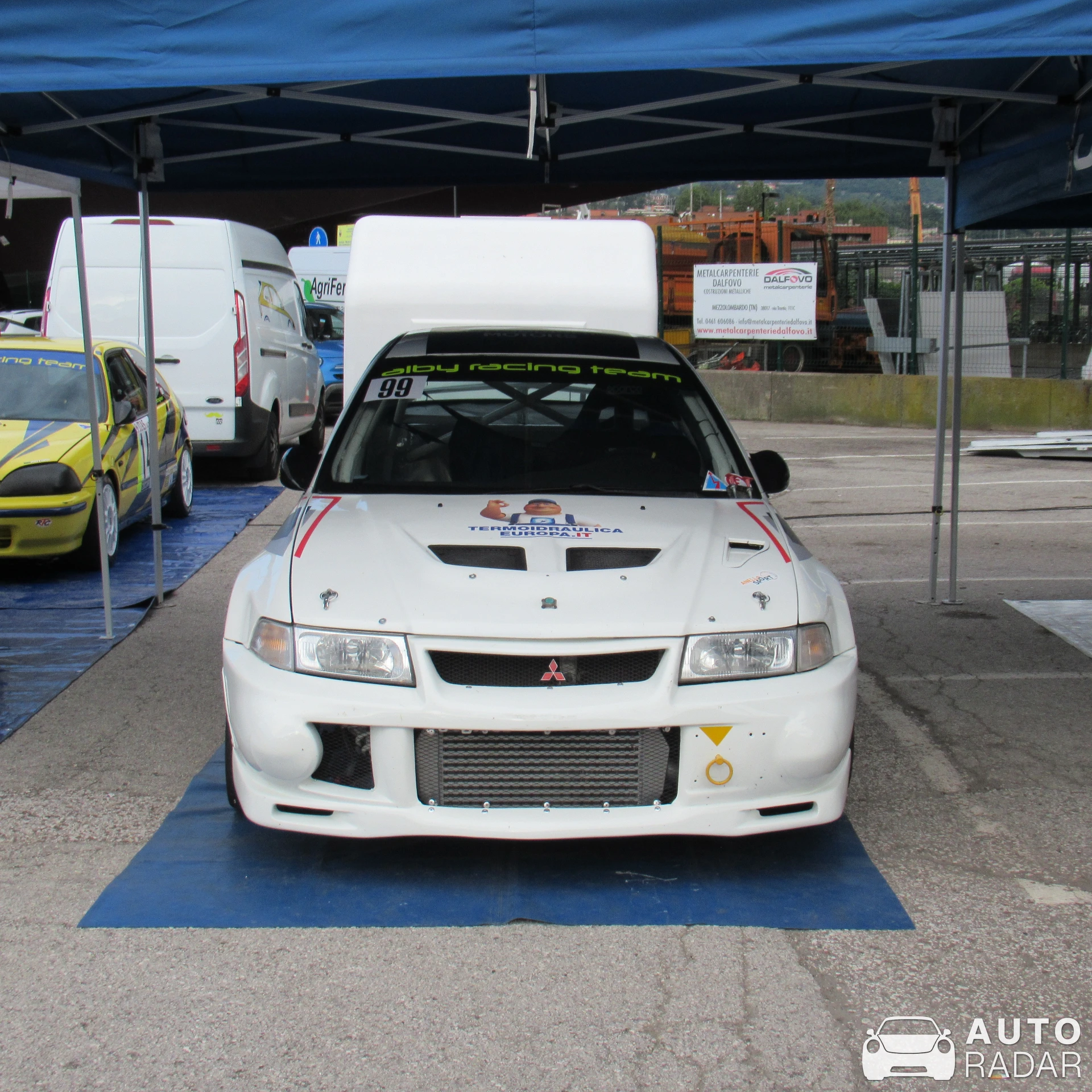 Mitsubishi Lancer Evolution VI spotted in Trento