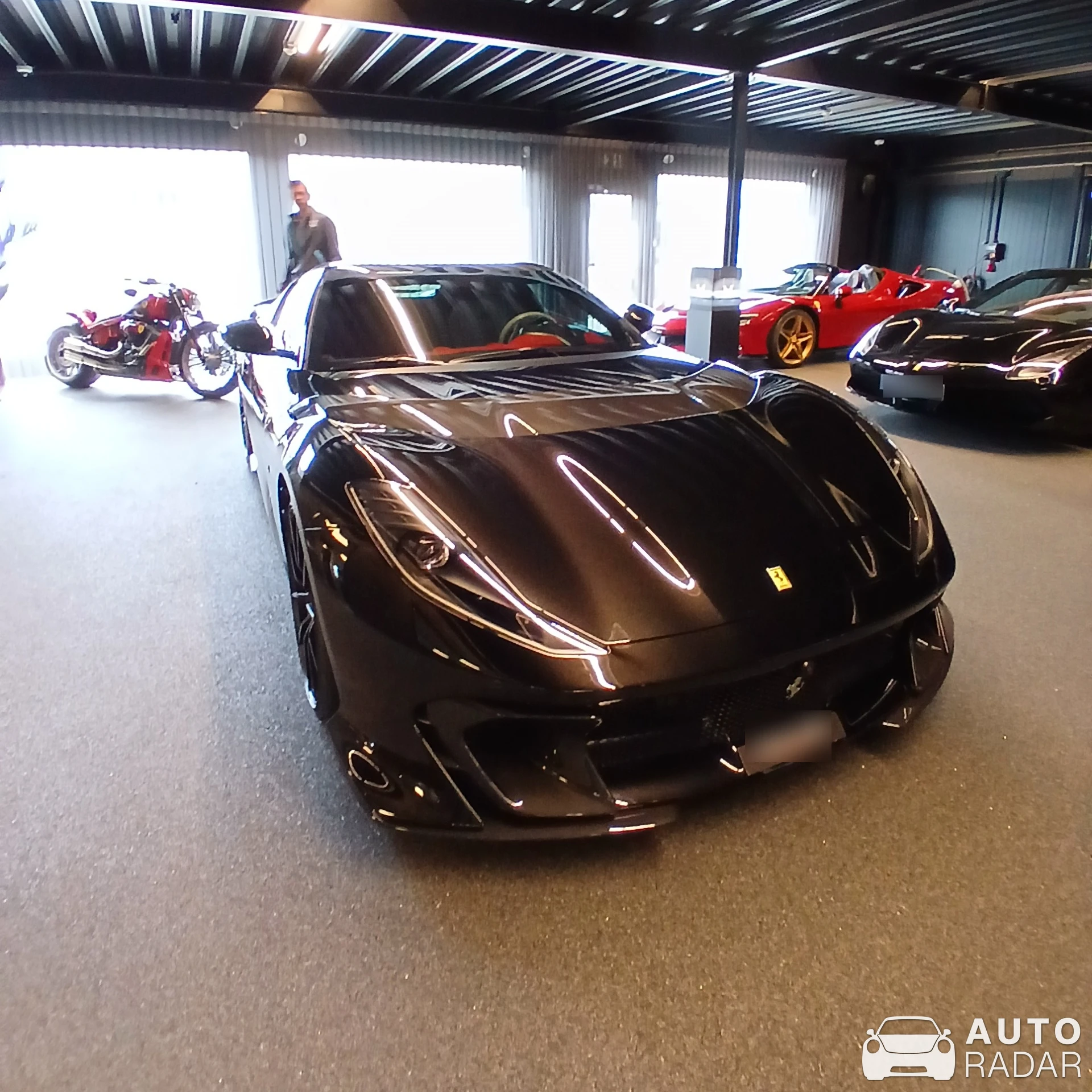 Ferrari 812 Competizione A Cavalcade 10th Anniversary Edition spotted in Gronau