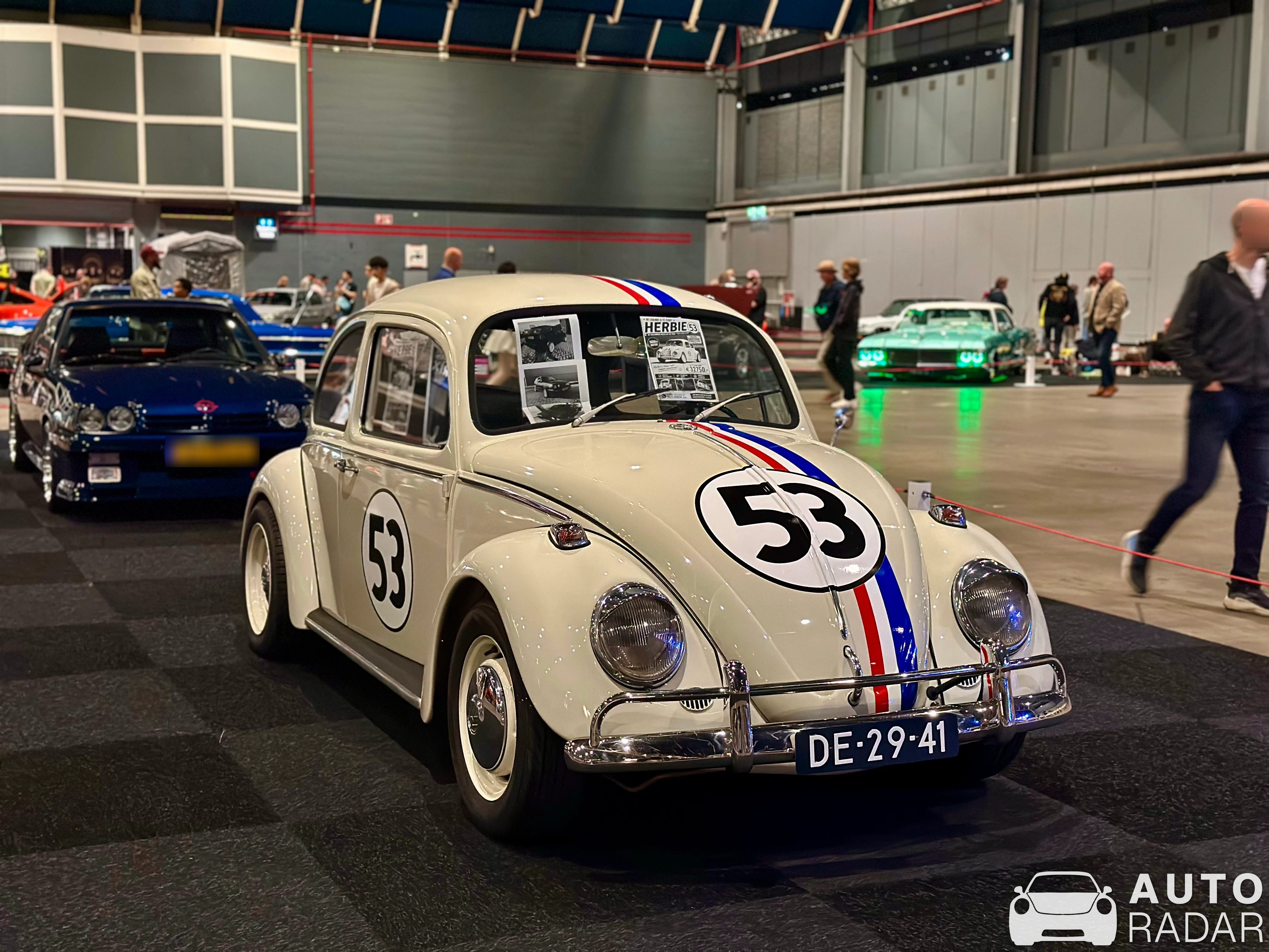 Volkswagen Beetle The Love Bug 1968 spotted in Utrecht