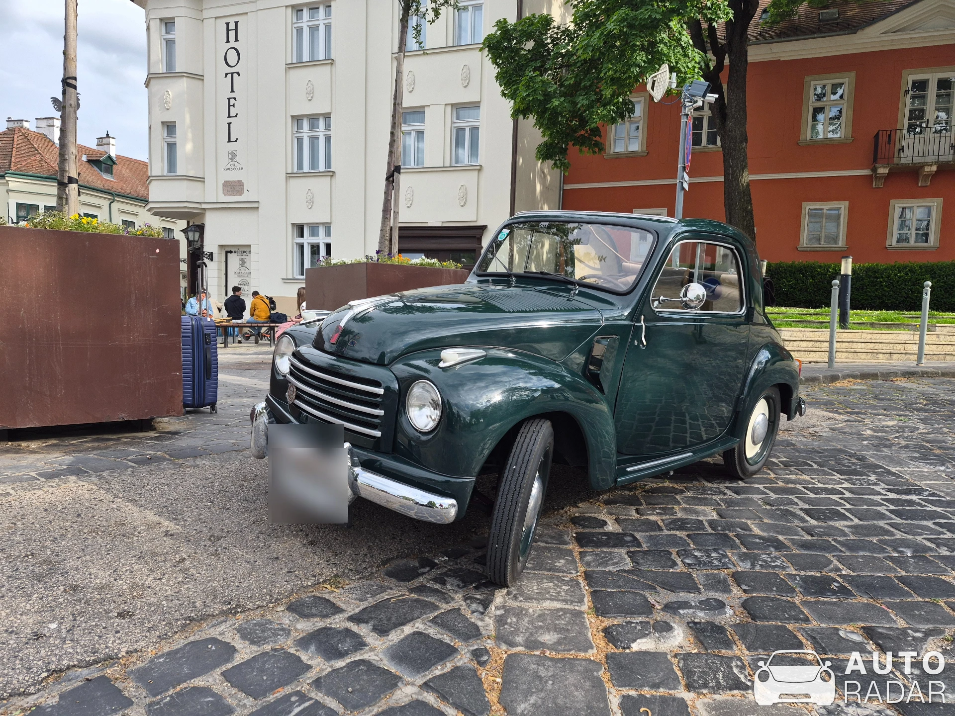 Fiat 500C Topolino spotted in Győr