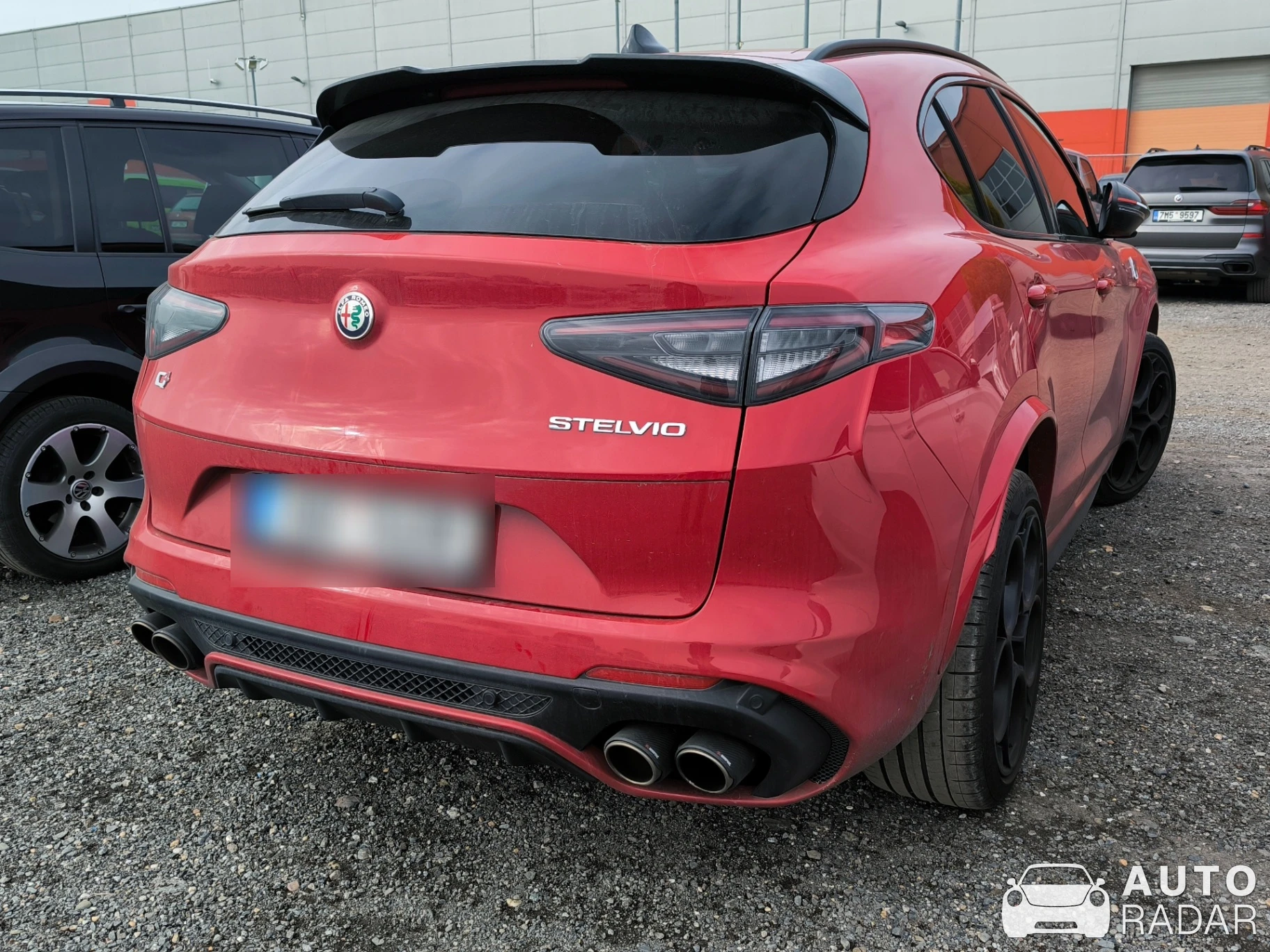 Alfa Romeo Stelvio Quadrifoglio spotted in Prague 18, Czechia