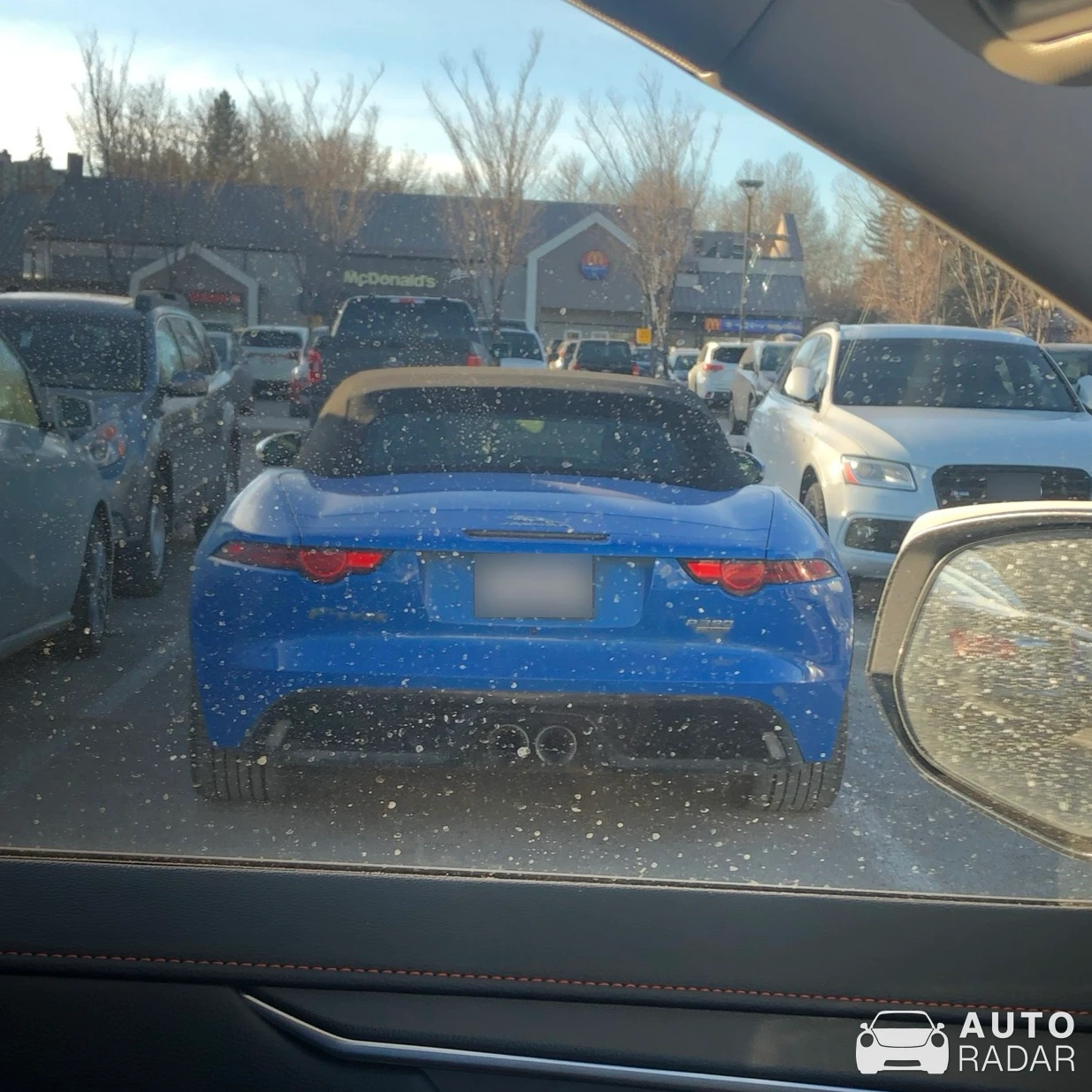 Jaguar F-Type R Convertible spotted in Calgary, Canada
