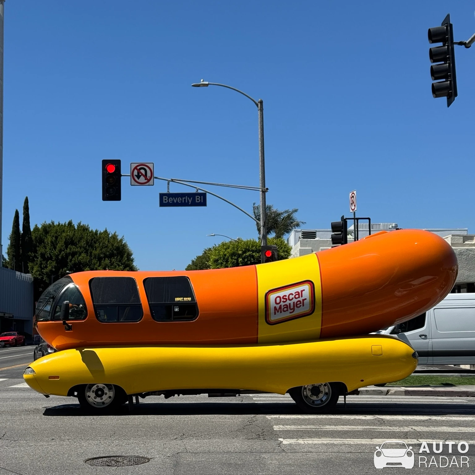 Oscar Mayer Wienermobile spotted in Glendale