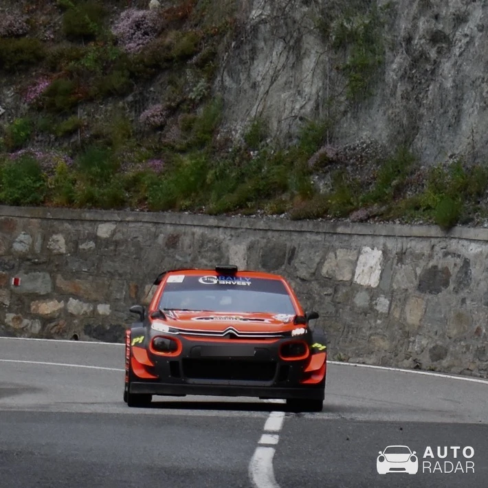 Citroën C3 WRC spotted in Saint-Christophe, Italia