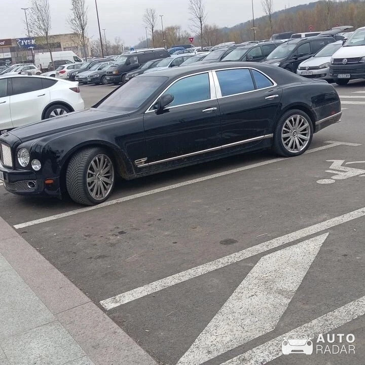 Bentley Mulsanne spotted in Suceava