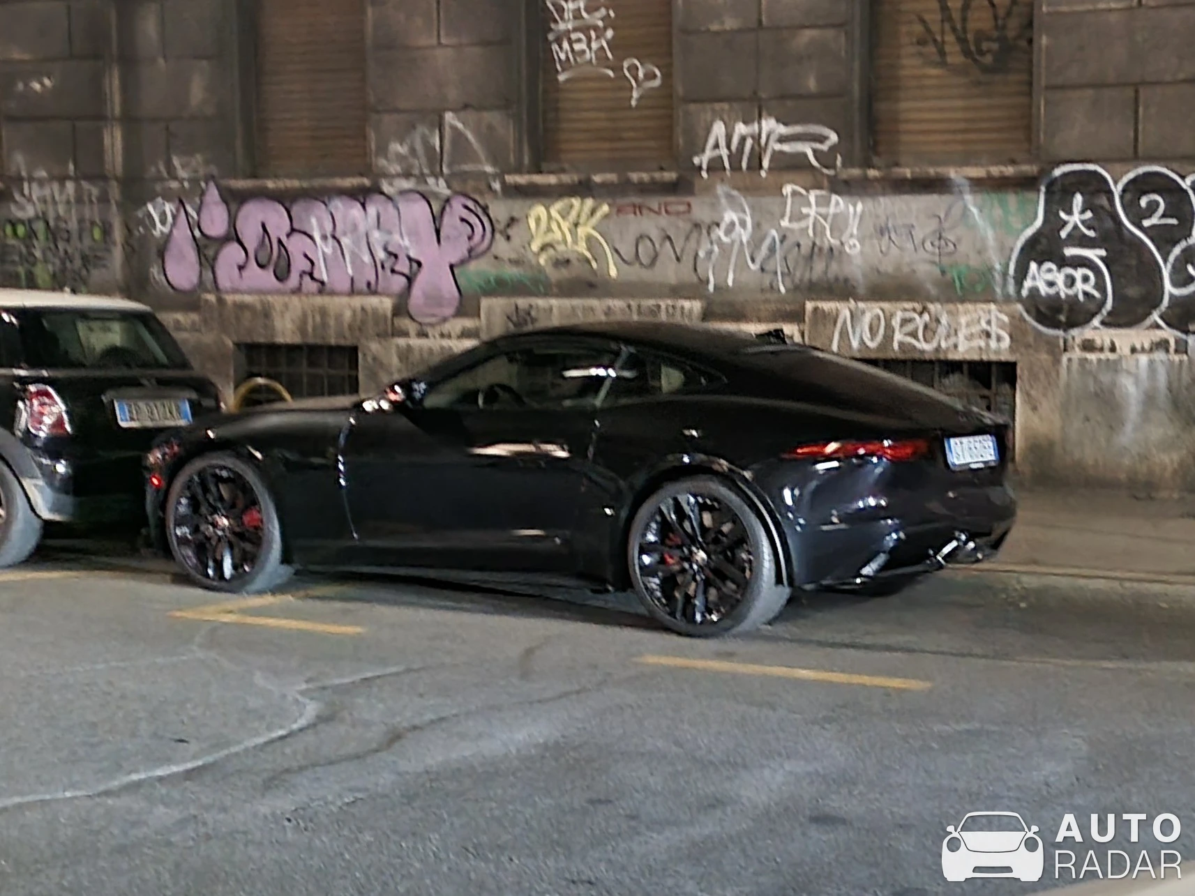 Jaguar F-Type S Coupé spotted in Milano, Italia