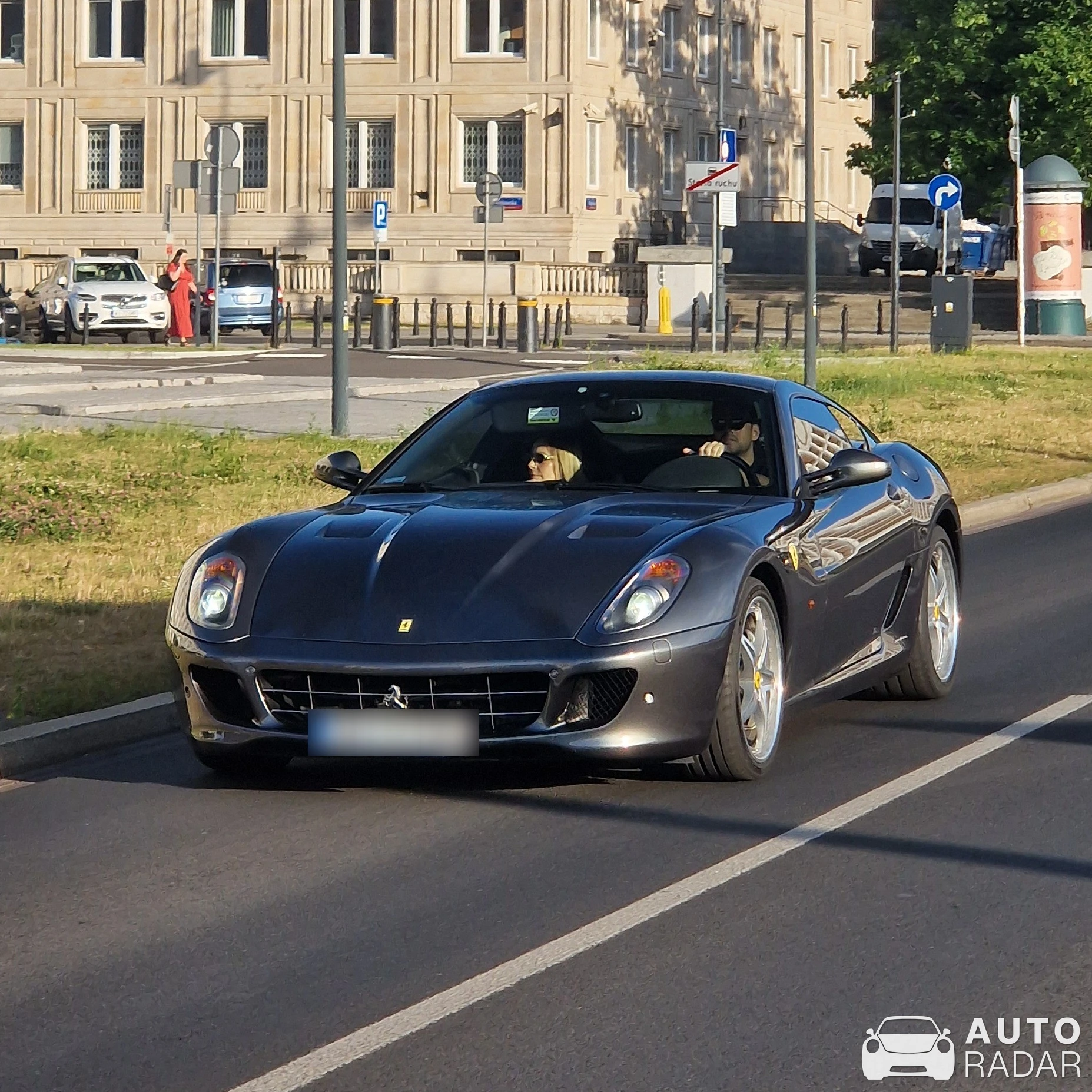 Ferrari 599 GTB Fiorano HGTE spotted in Warszawa, Poland