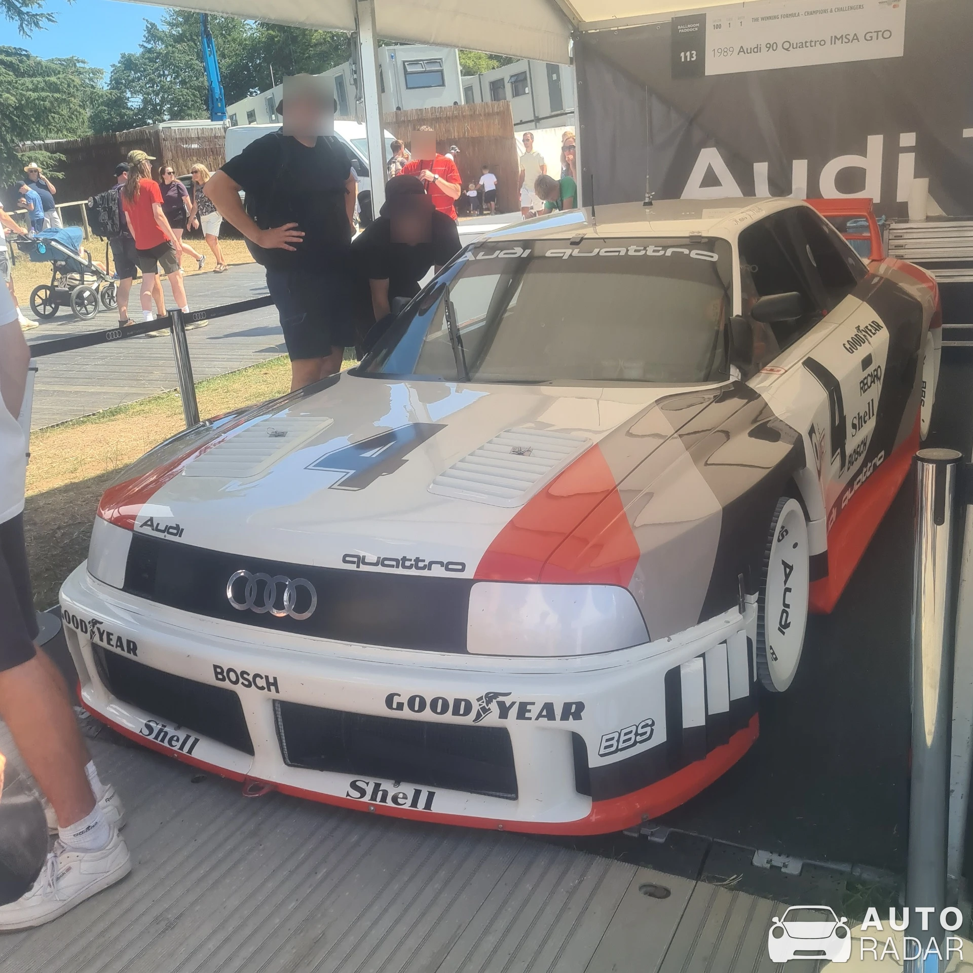 Audi 90 Quattro IMSA GTO spotted