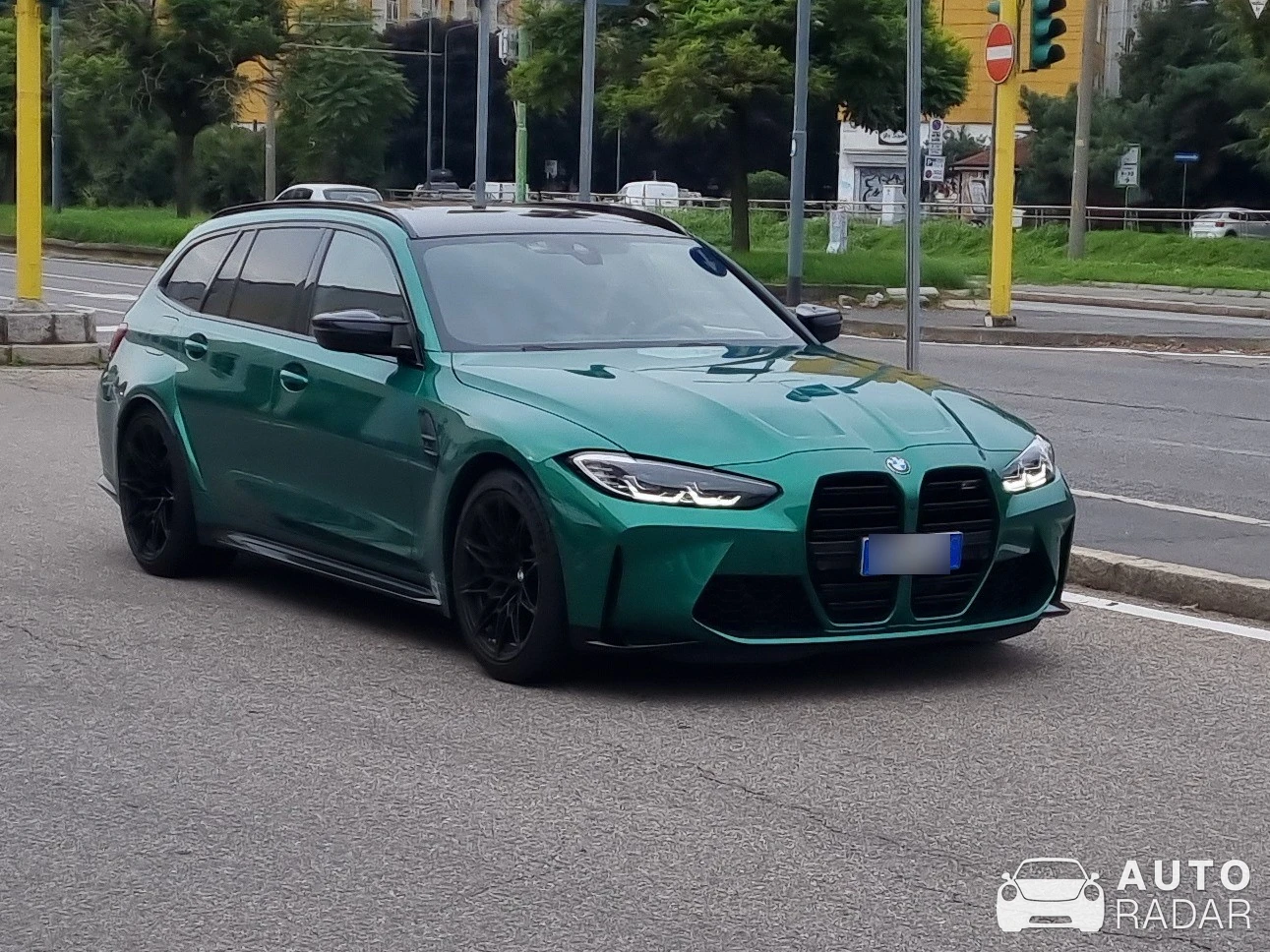 BMW M3 G81 Touring Competition spotted in Città metropolitana di Milano, Italia