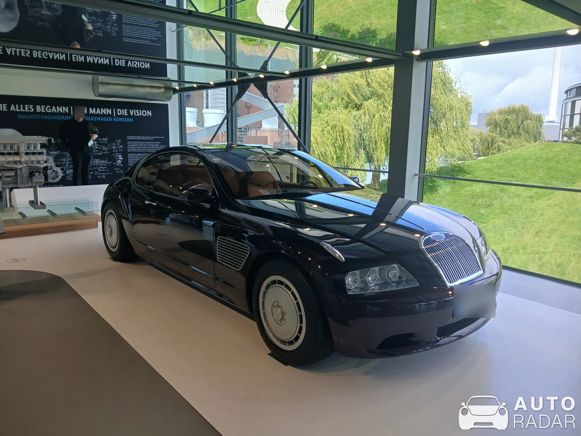 Bugatti EB 118 spotted in Wolfsburg