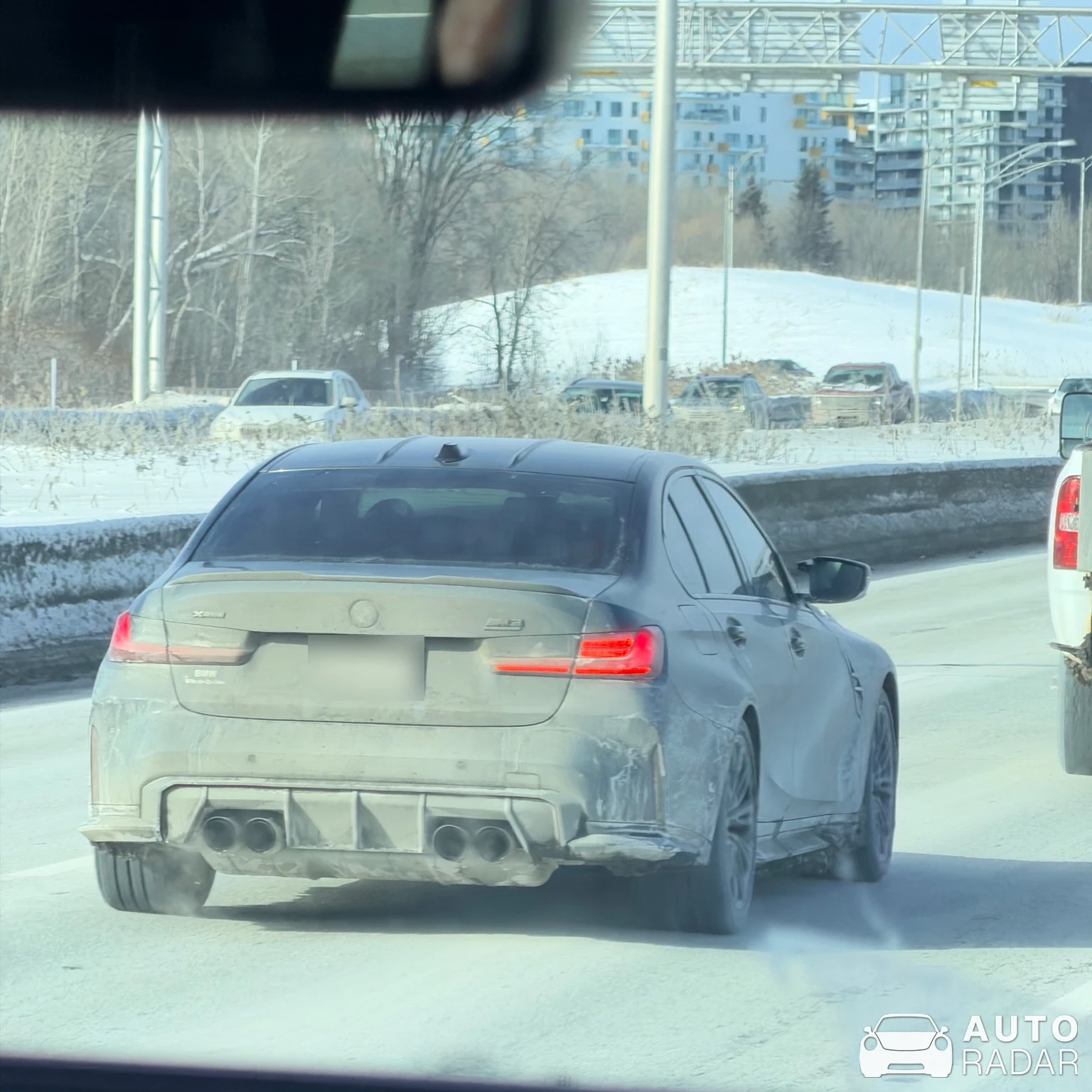 BMW M3 G80 Sedan Competition spotted in Québec, Canada