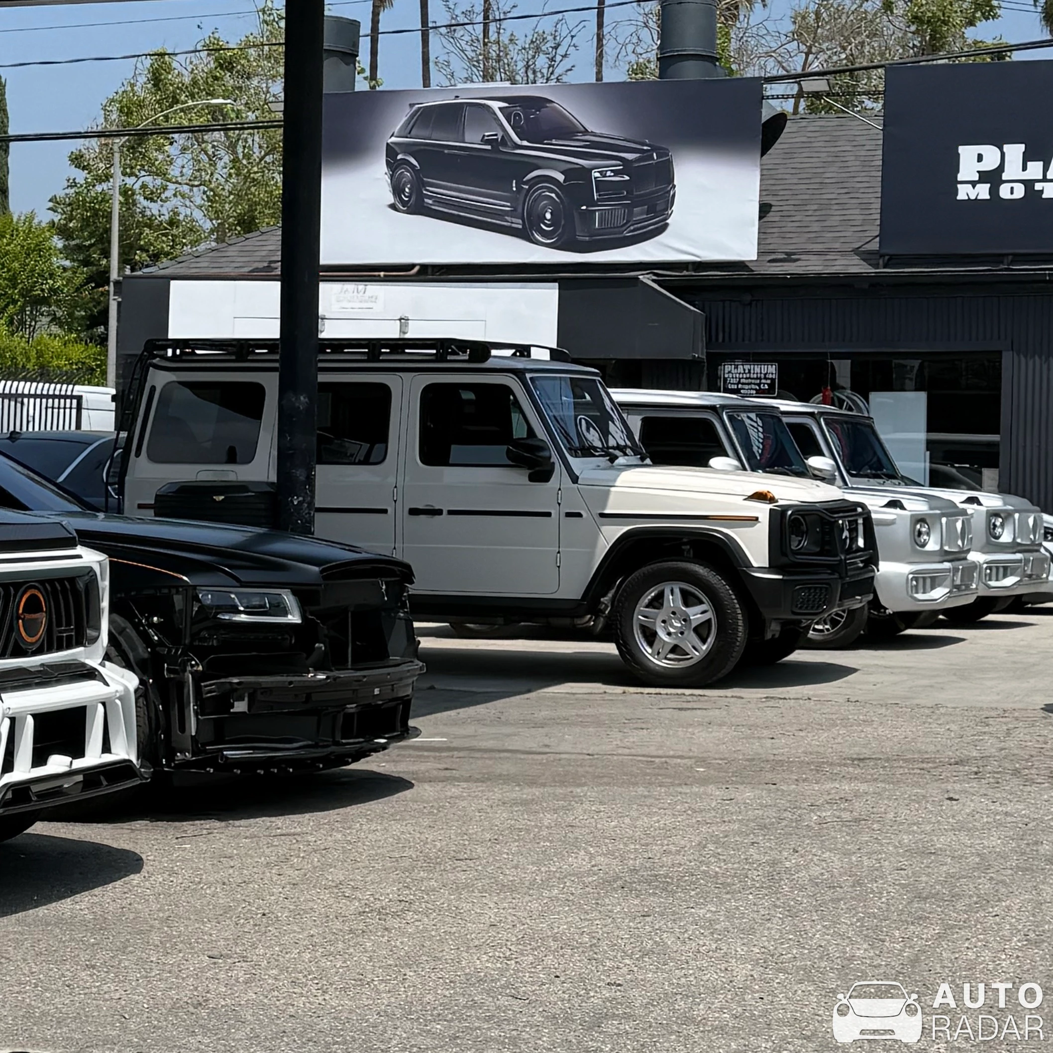 Mercedes-Benz G-Class Stronger Than the 1980s Edition spotted in Los Angeles