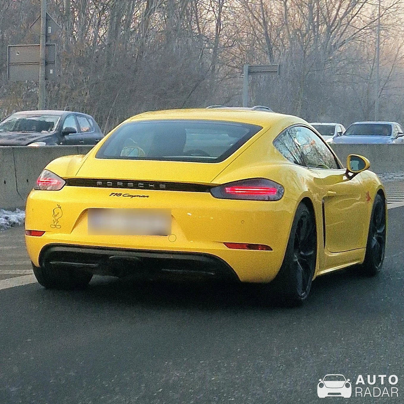 Porsche 718 Cayman spotted in Kraków, Poland
