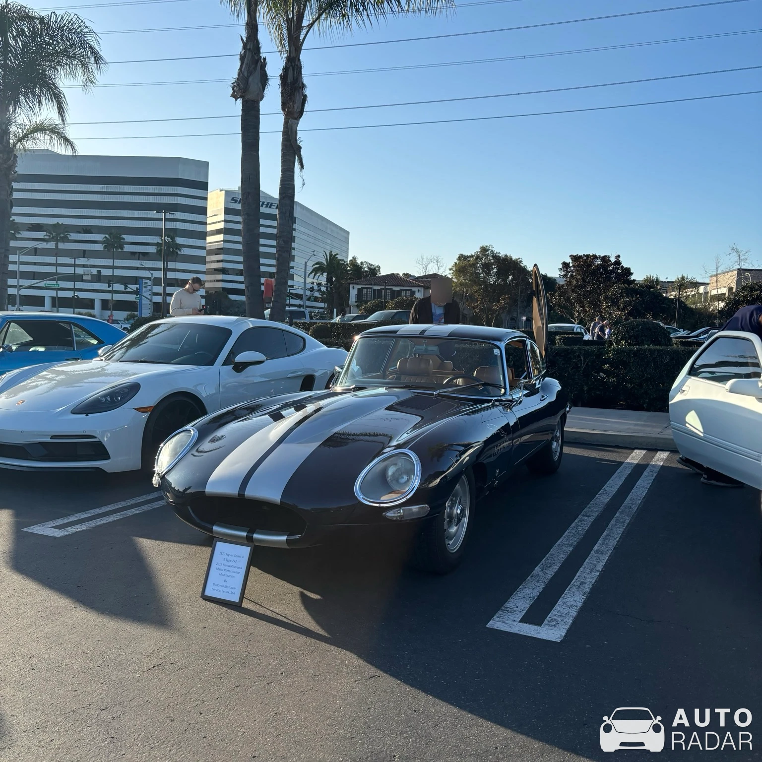 Jaguar E-Type spotted in El Segundo, United States