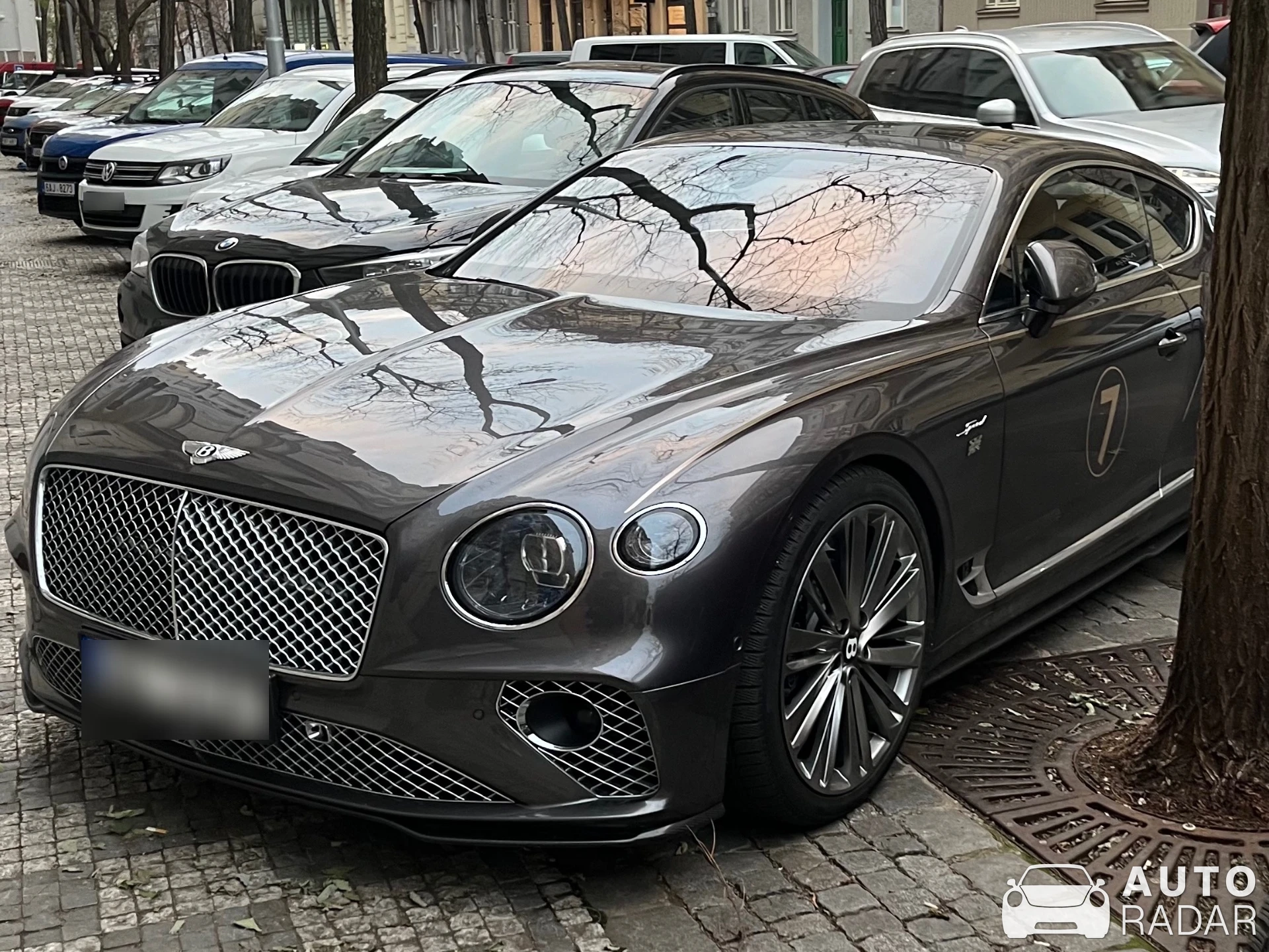 Bentley Continental GT Speed spotted in Praha 2, Česko