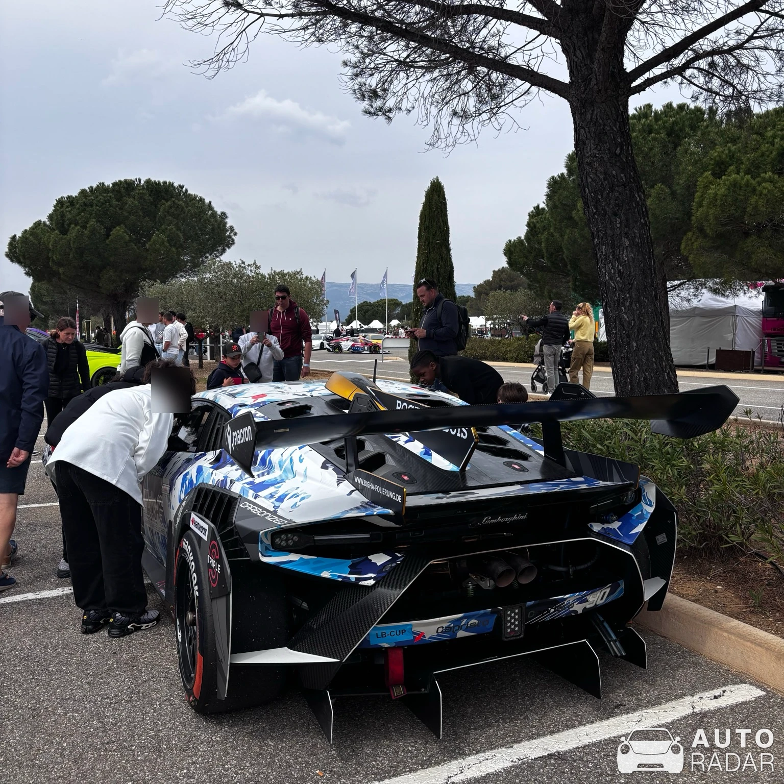 Lamborghini Huracán LP620-2 Super Trofeo EVO2 spotted in Le Castellet