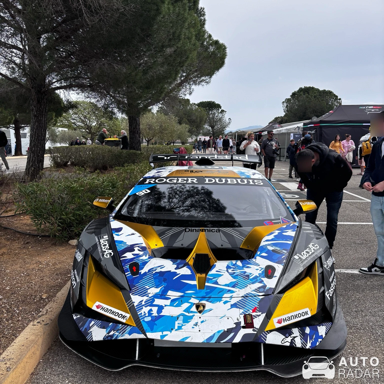 Lamborghini Huracán LP620-2 Super Trofeo EVO2 spotted in Le Castellet, France