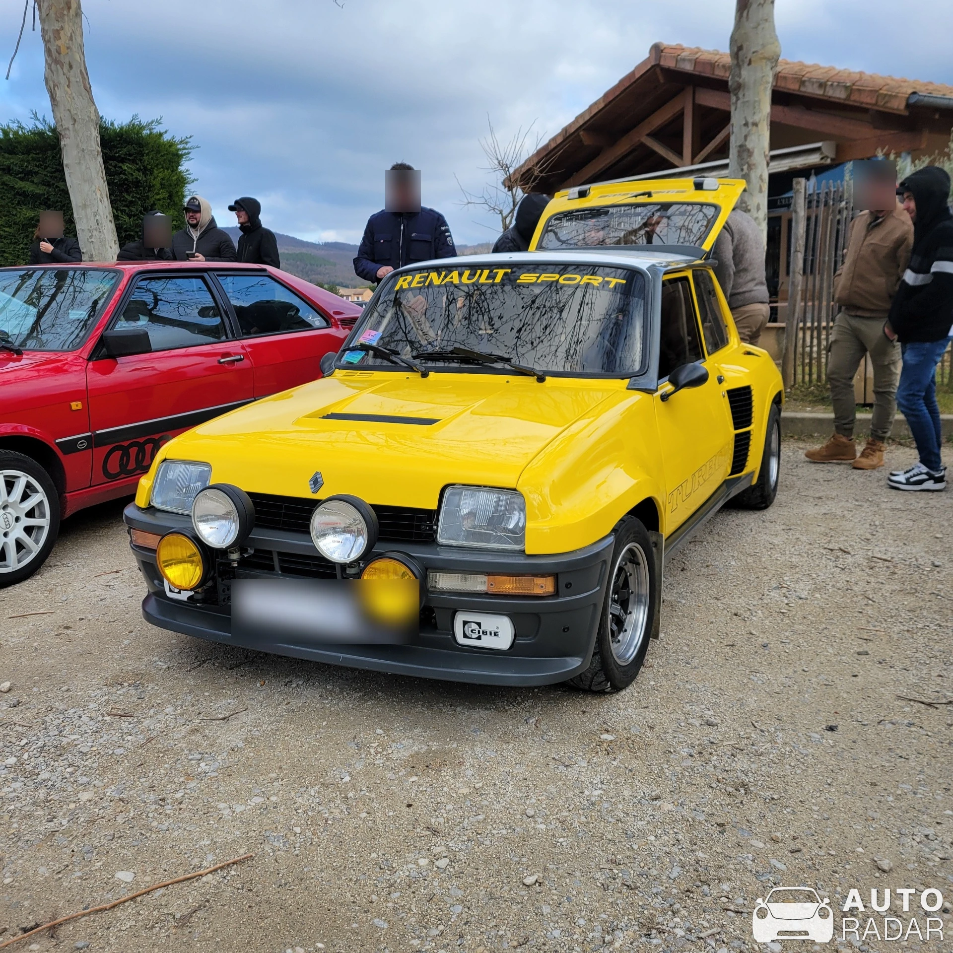 Renault 5 Maxi Turbo spotted in Eurre, France