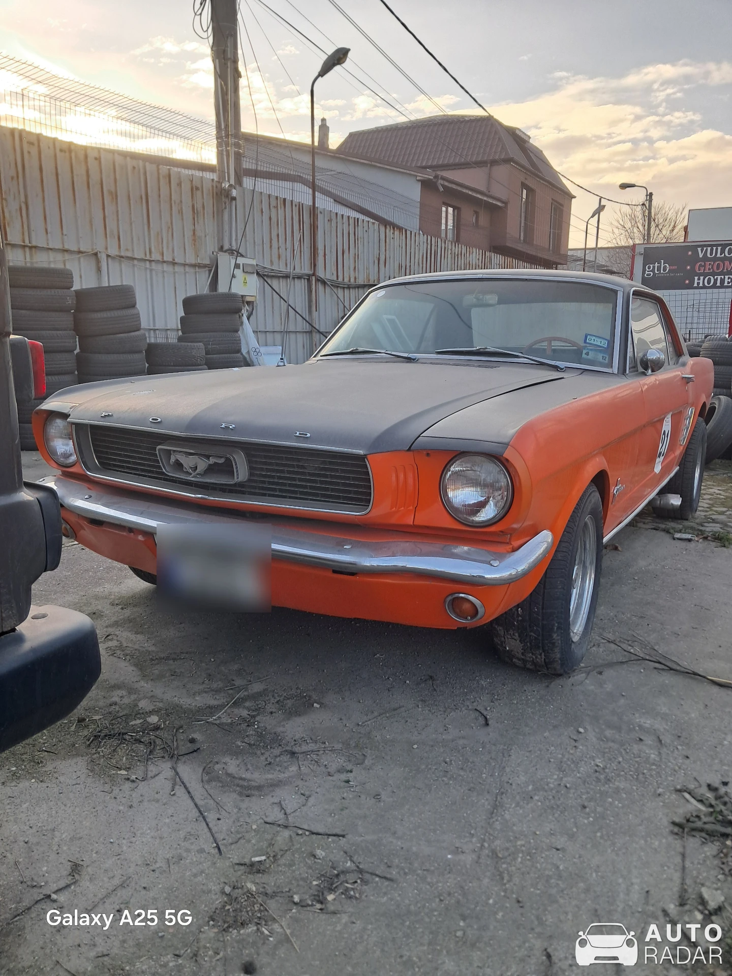 Ford Mustang spotted in București, Румыния