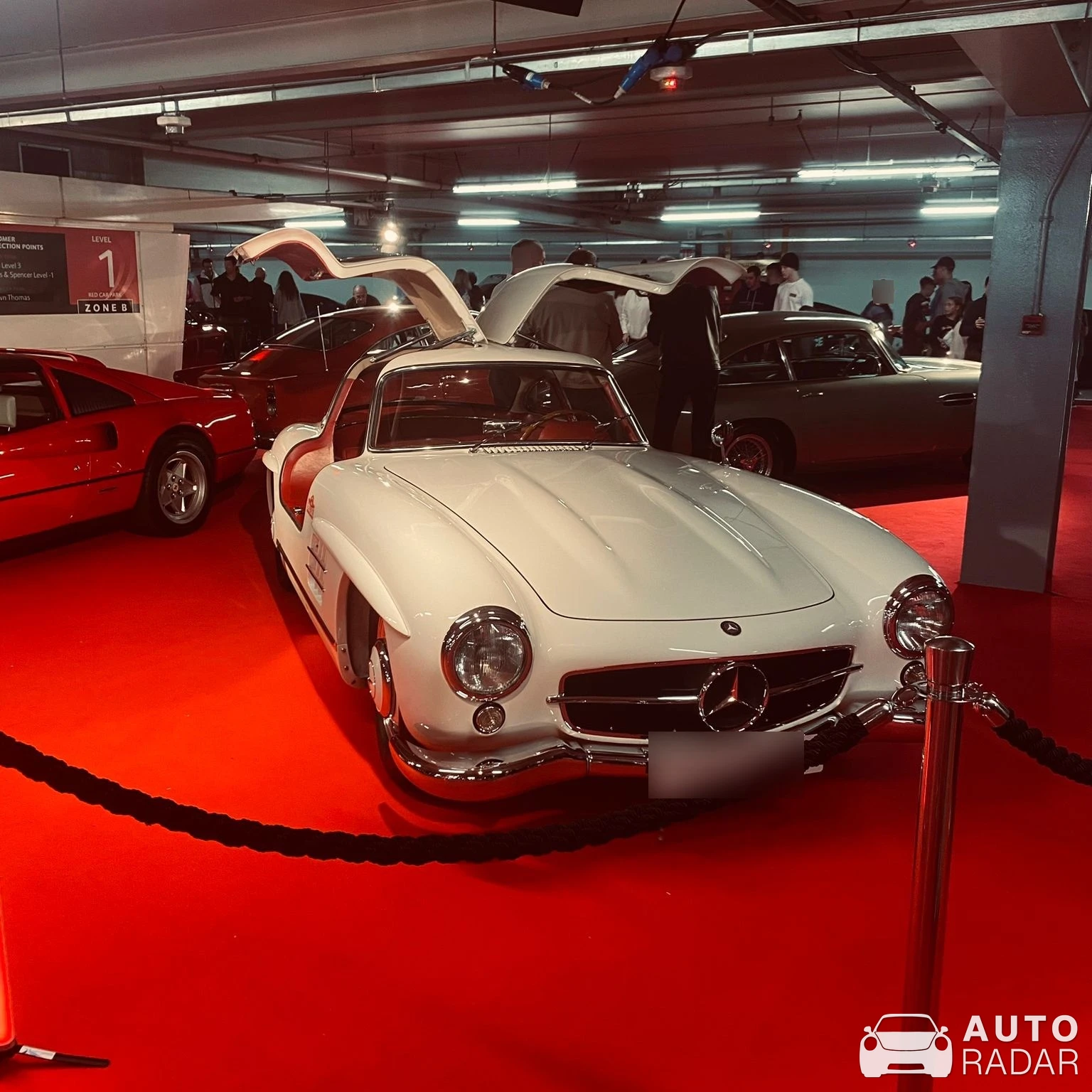 Mercedes-Benz 300SL Gullwing spotted in Dublin, Ireland