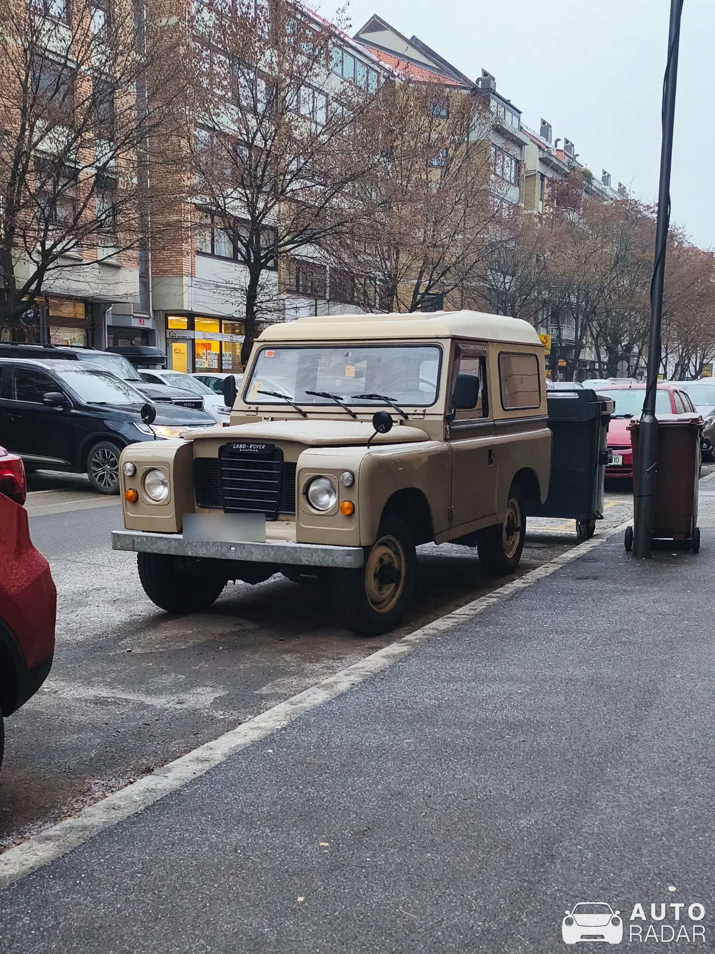 Land Rover Santana 88 Series 2 spotted in Maribor