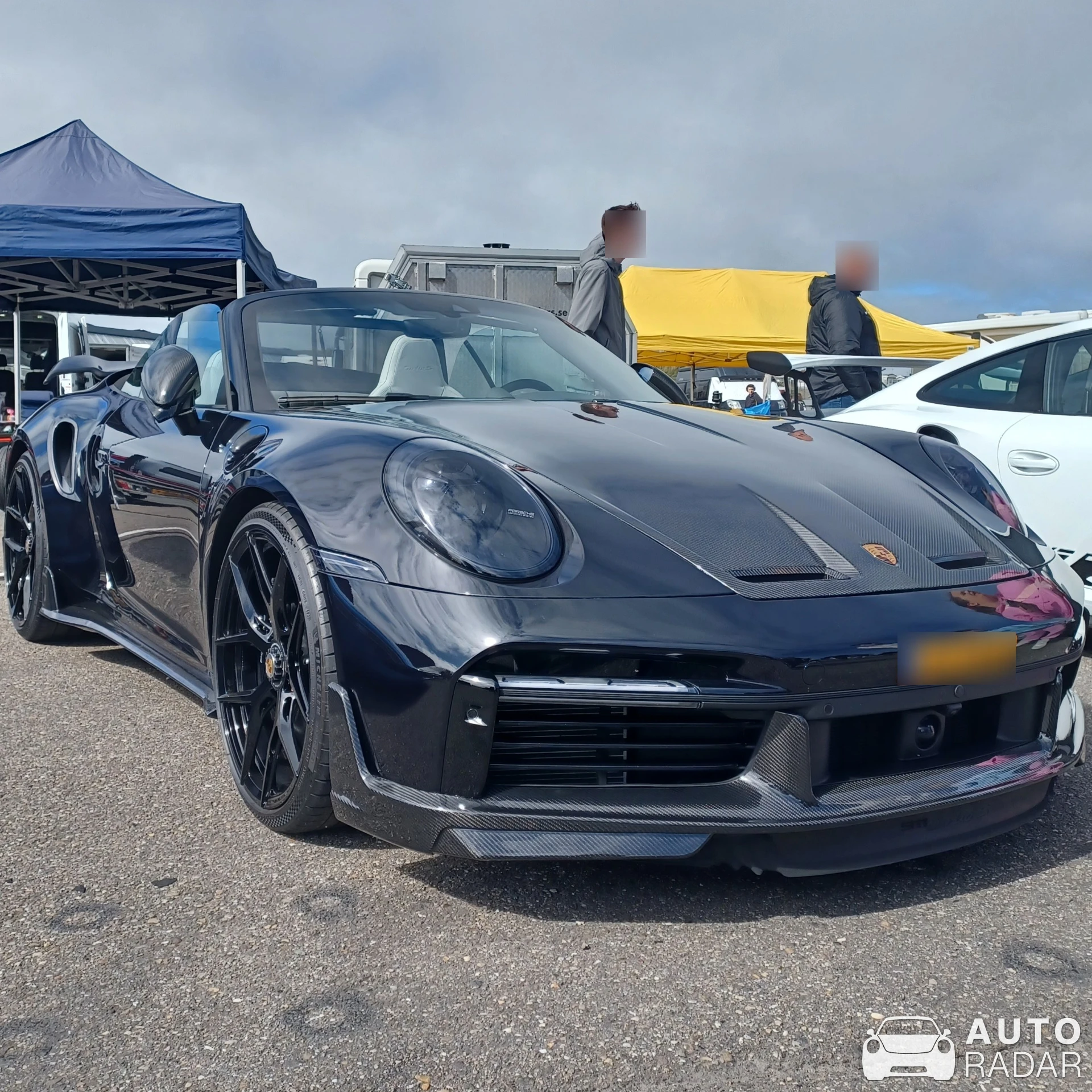 Porsche Brabus 820 spotted in Zandvoort