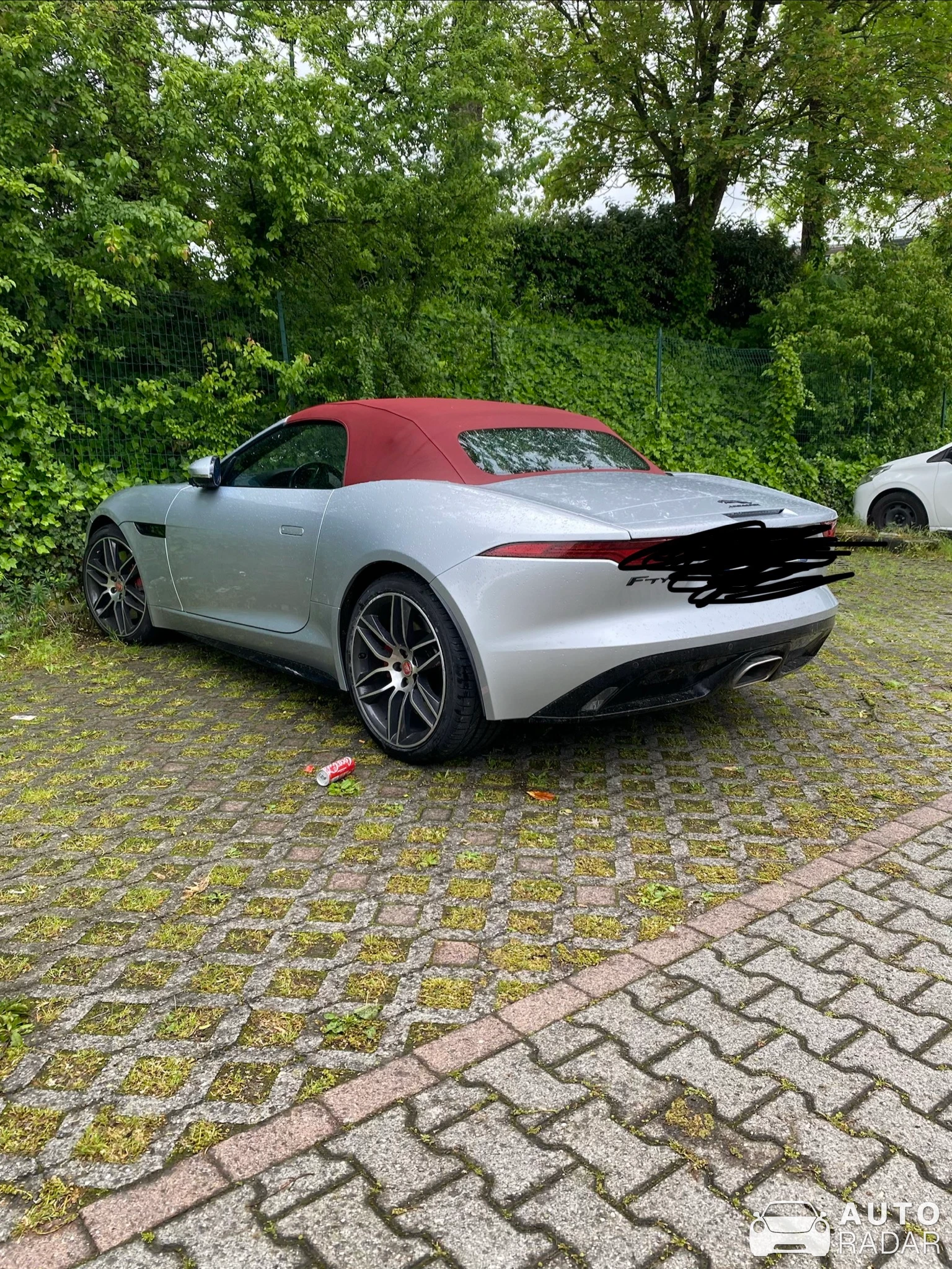 Jaguar F-Type R Convertible spotted in Piacenza