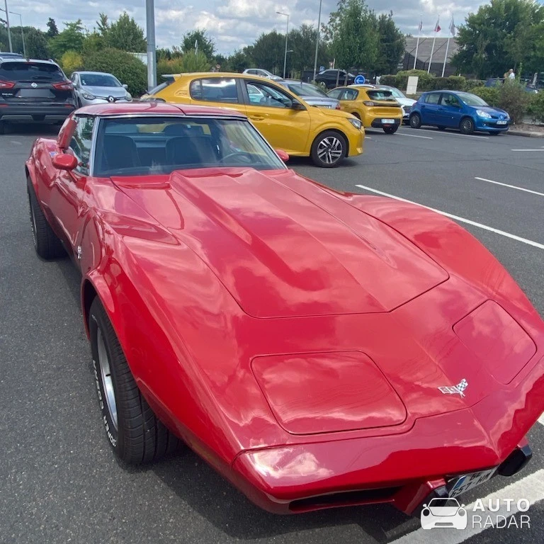 Chevrolet Corvette C3 Stingray spotted in Tours, France