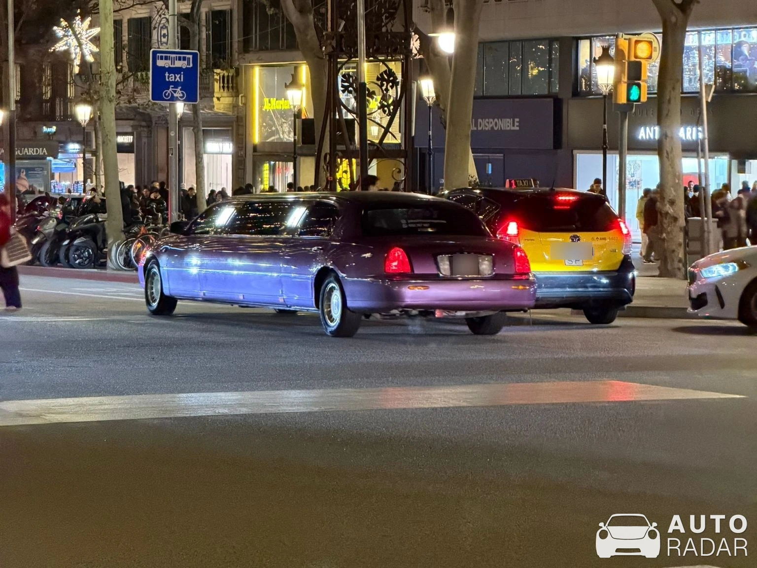 Lincoln Town Car Limousine spotted in Pollença, Spain