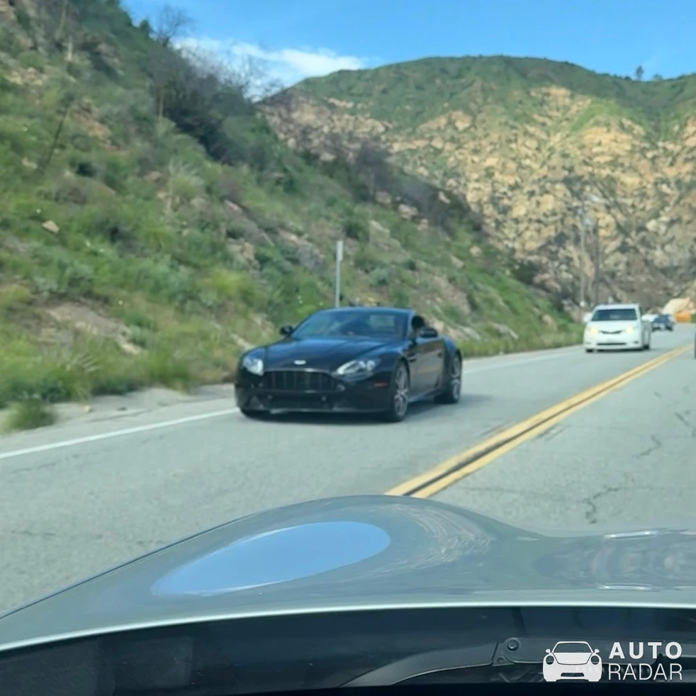 Aston Martin V8 Vantage spotted in Malibu, United States