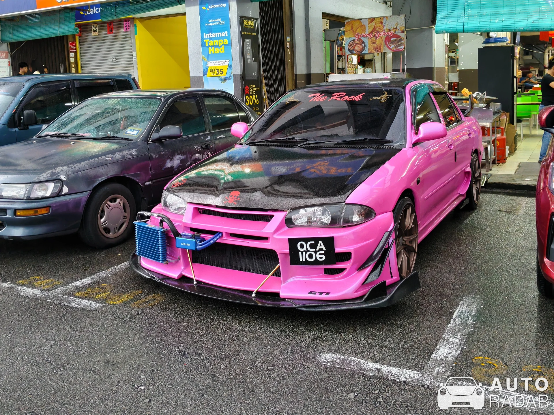 Mitsubishi Lancer Evolution spotted in Kuching