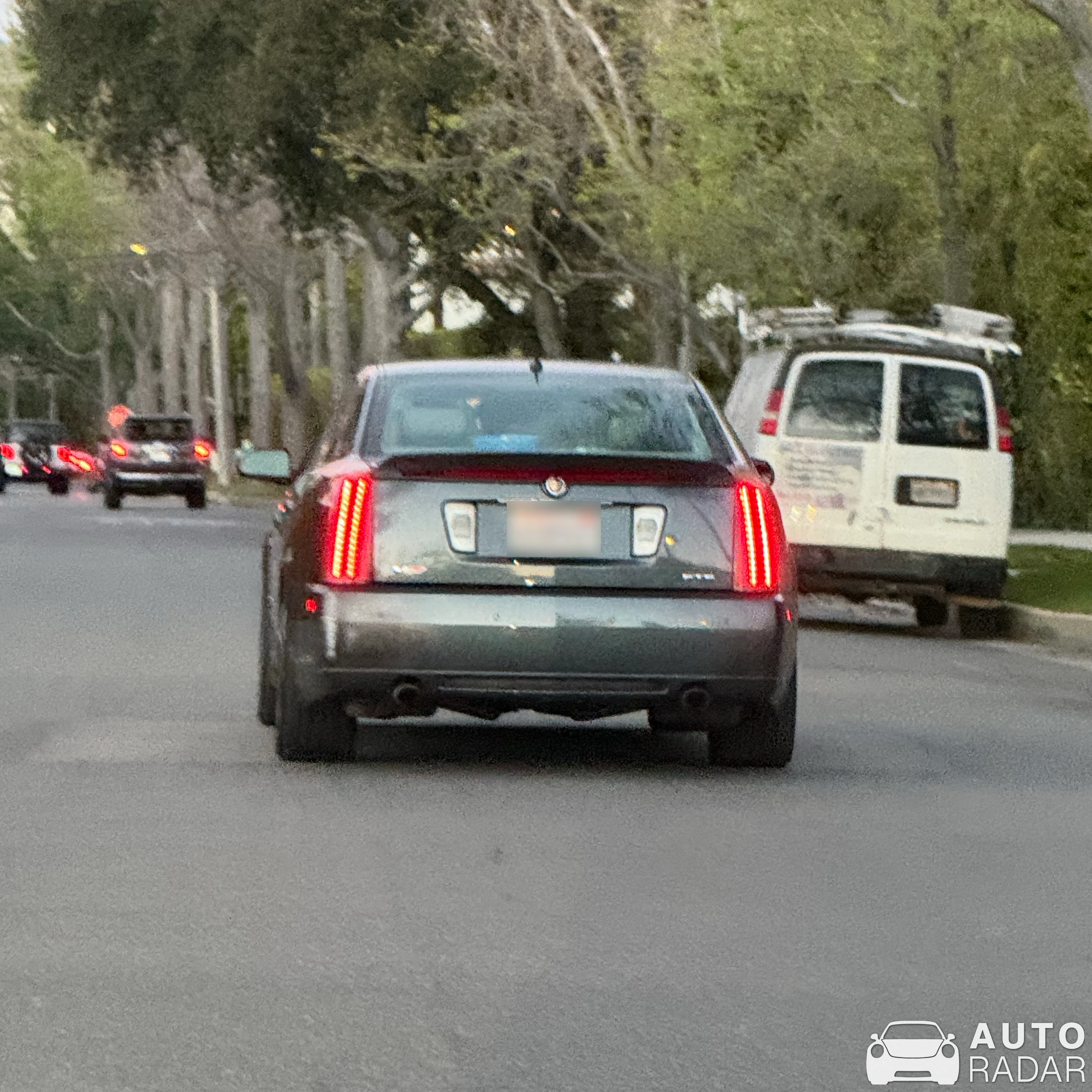 Cadillac STS spotted in Beverly Hills