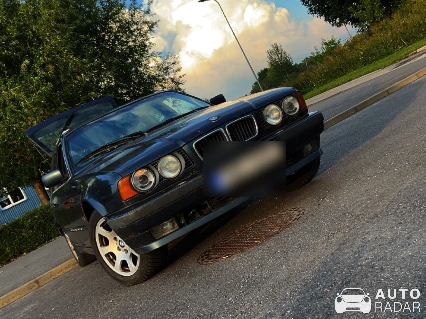 BMW 5 Series E34 spotted in Paldiski, Estonia