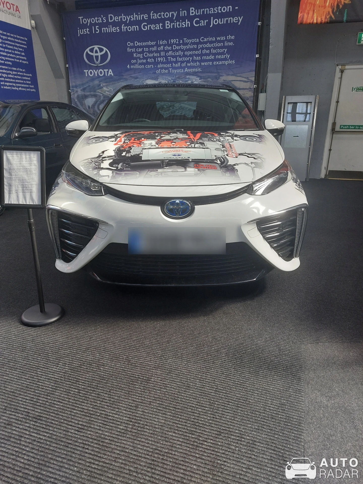 Toyota Mirai spotted in Belper