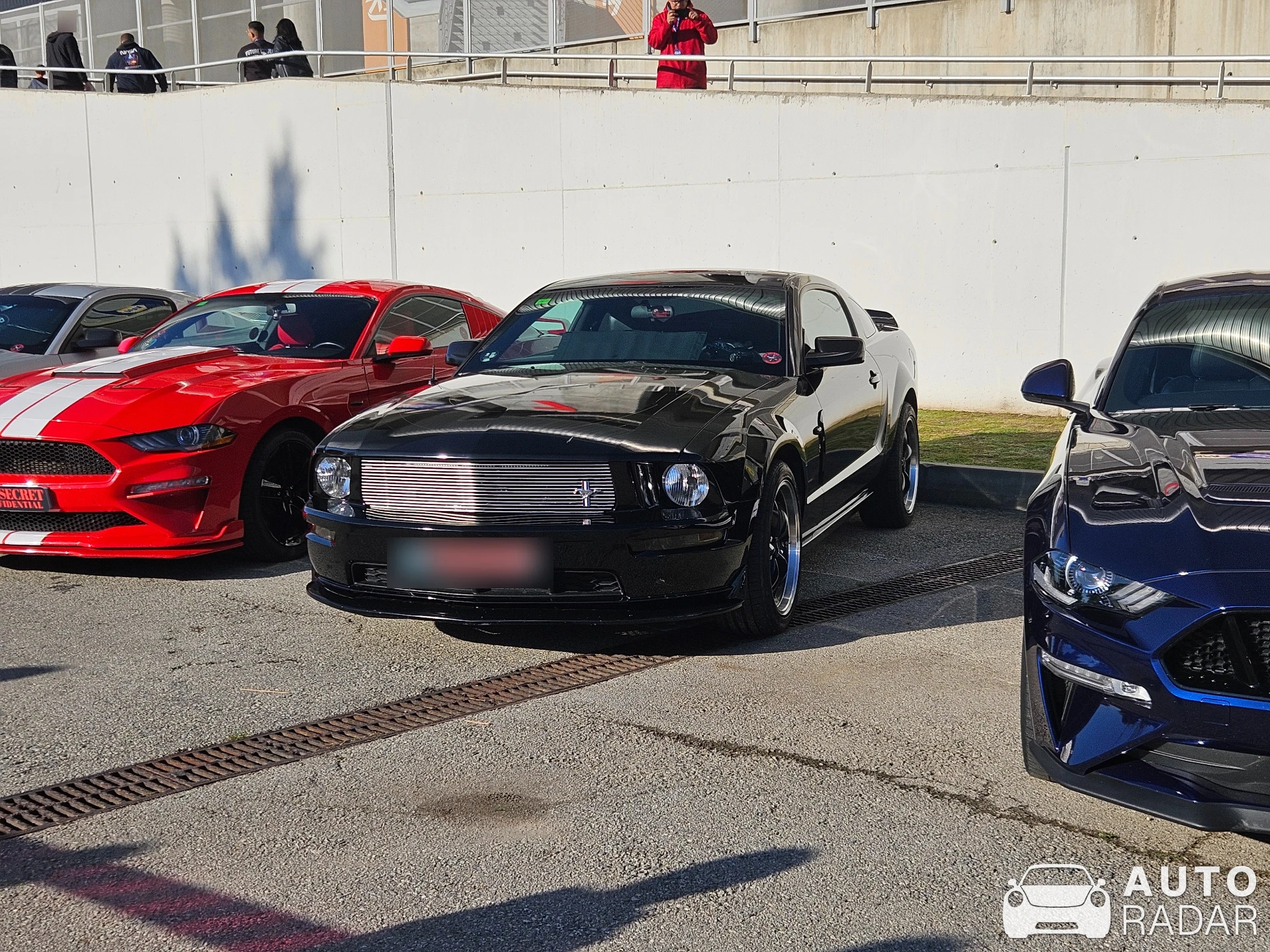 Ford Mustang GT spotted in Barcelona, Spain