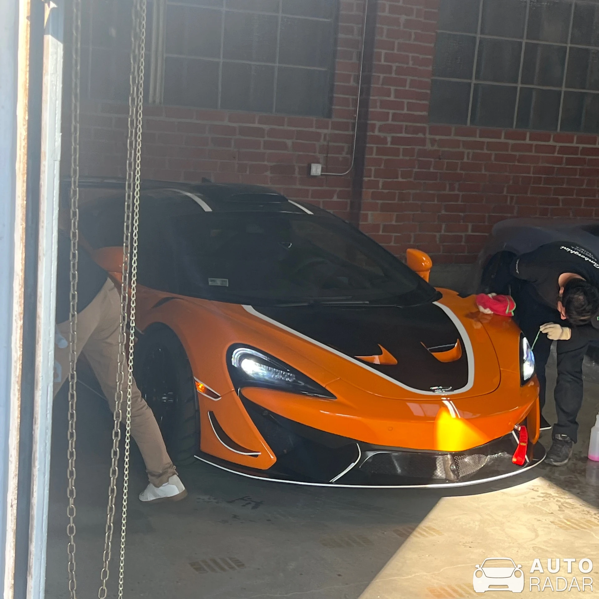 McLaren 620R spotted in Beverly Hills, United States