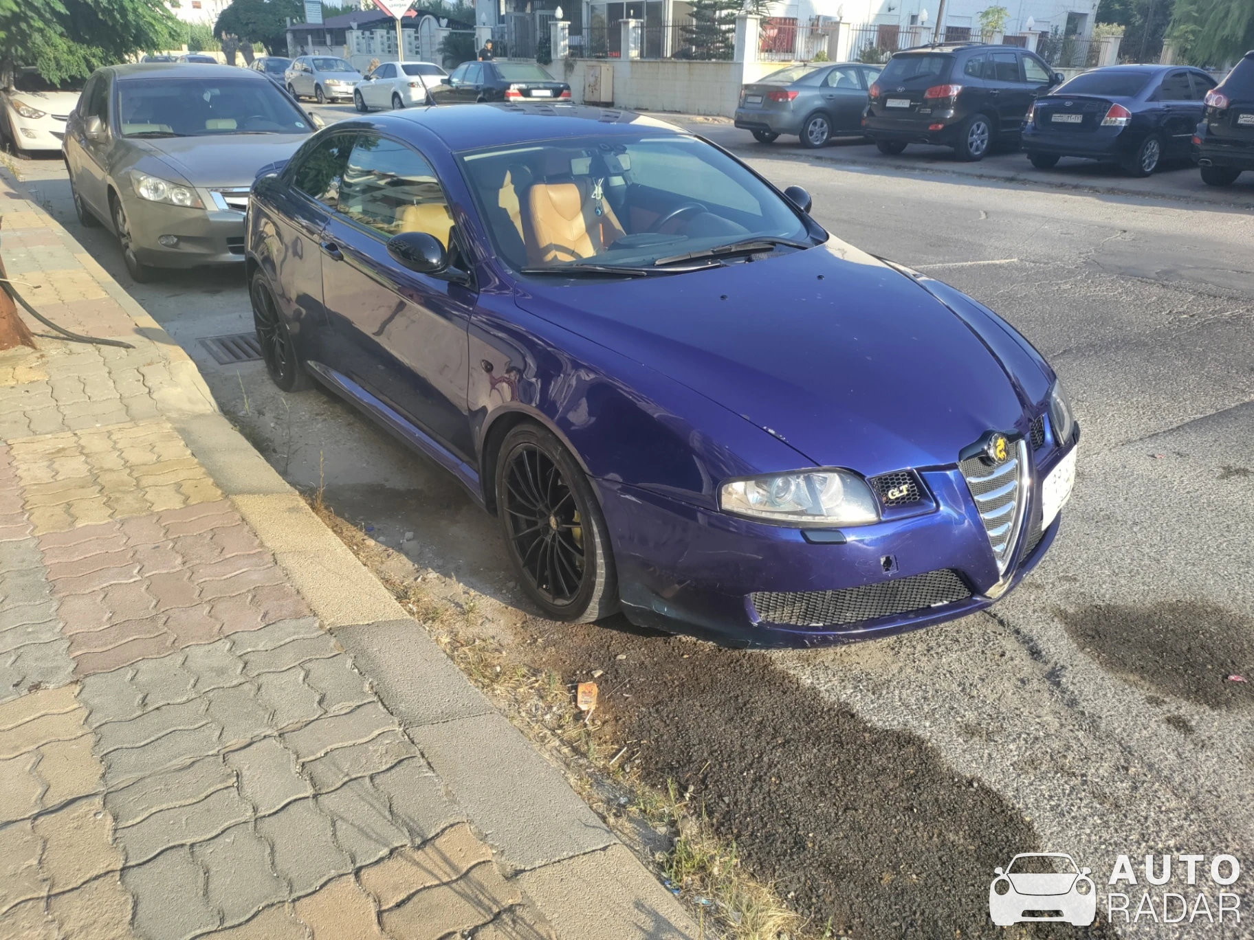 Alfa Romeo GT spotted in Latakia Governorate, Syria