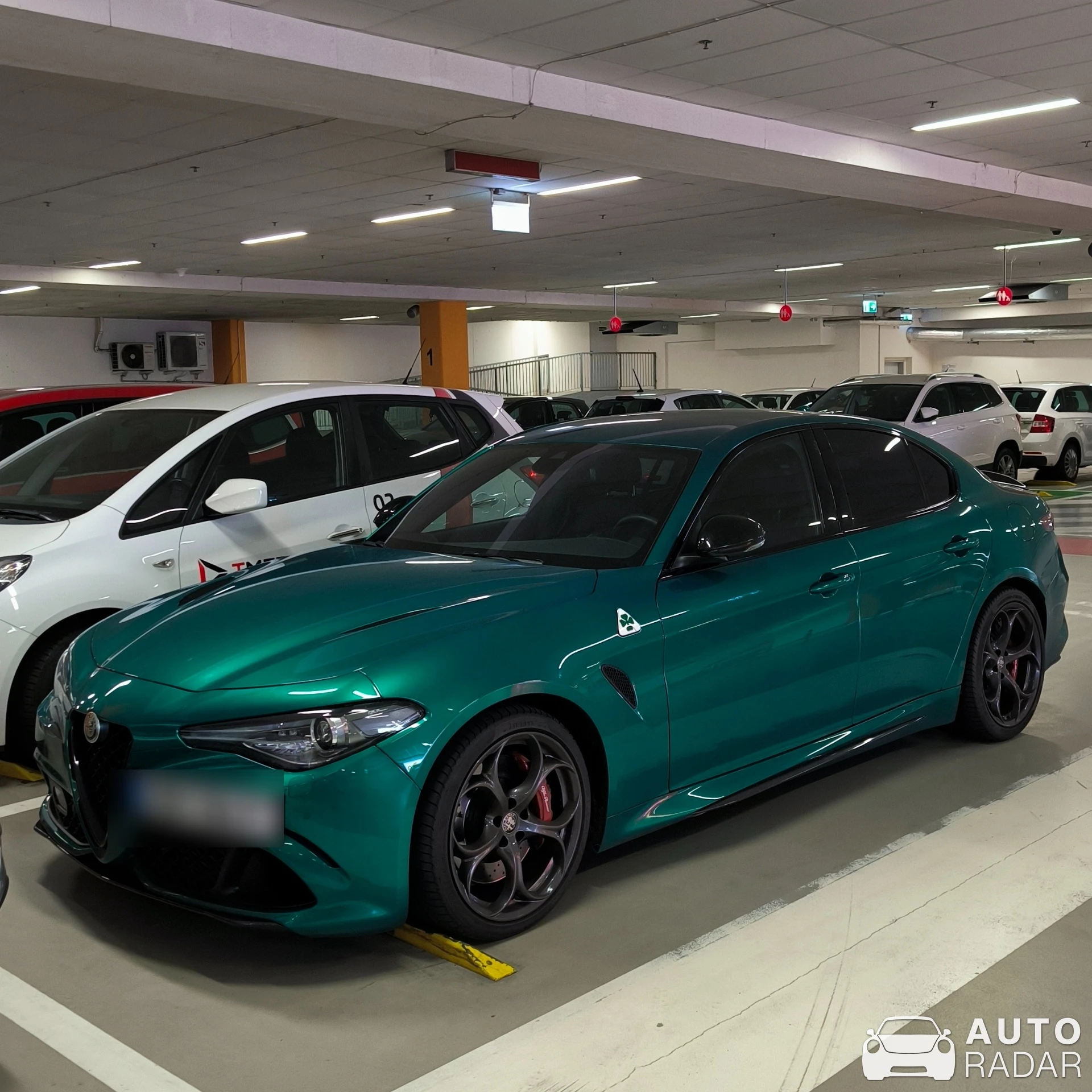 Alfa Romeo Giulia Quadrifoglio 2020 spotted in Ostrava