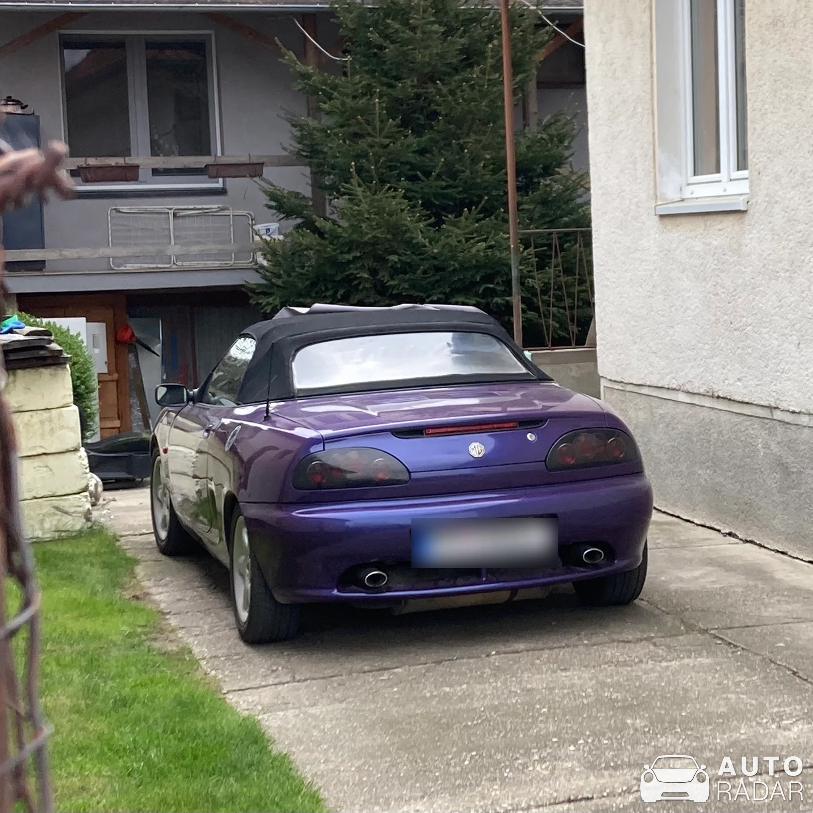MG ZR spotted
