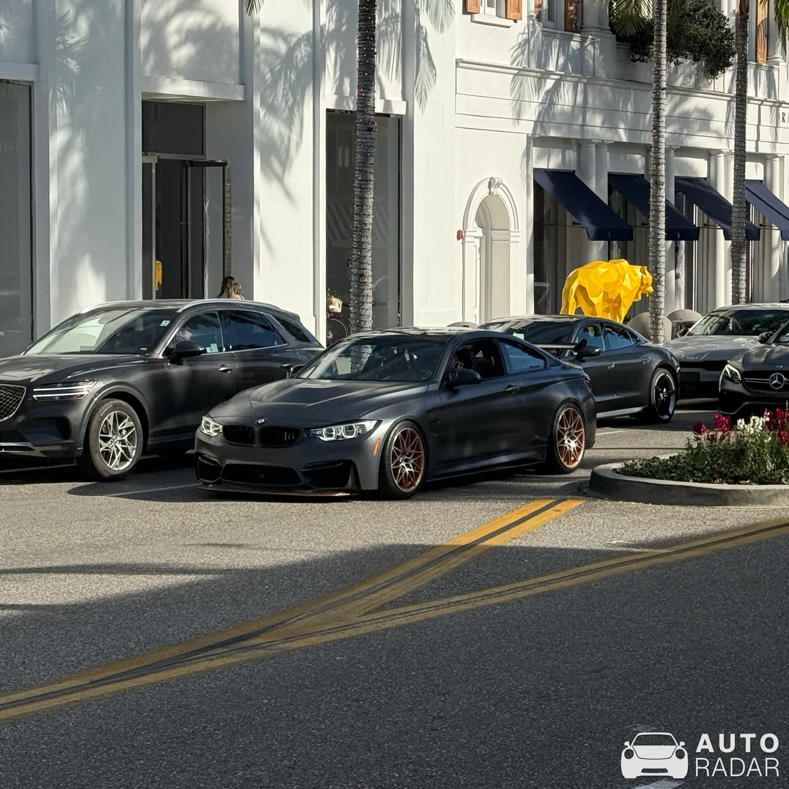 BMW M4 F82 GTS spotted in Beverly Hills, United States